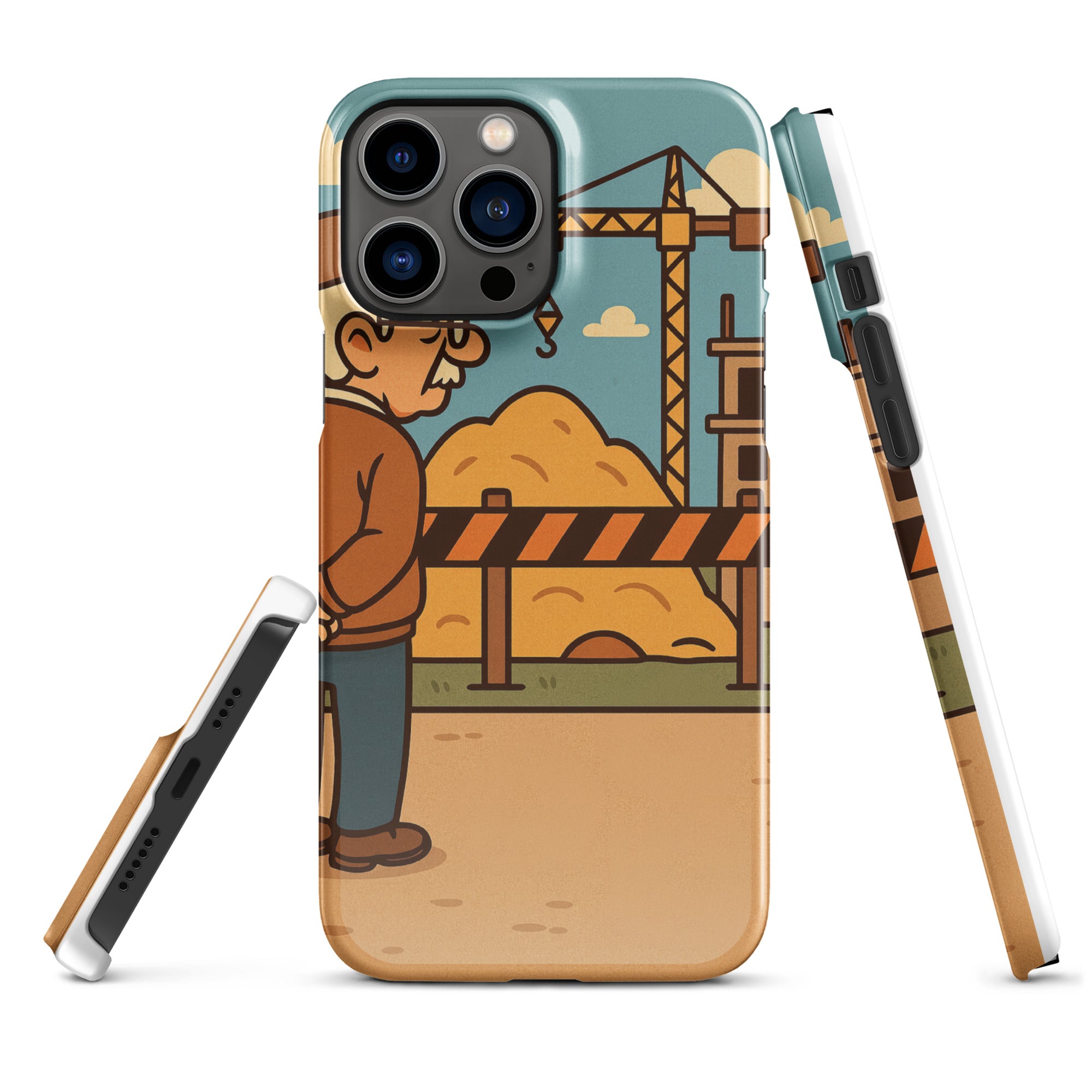Cover iPhone Resistente – Compatibile con Ricarica Wireless – Design Umarel-Biiply