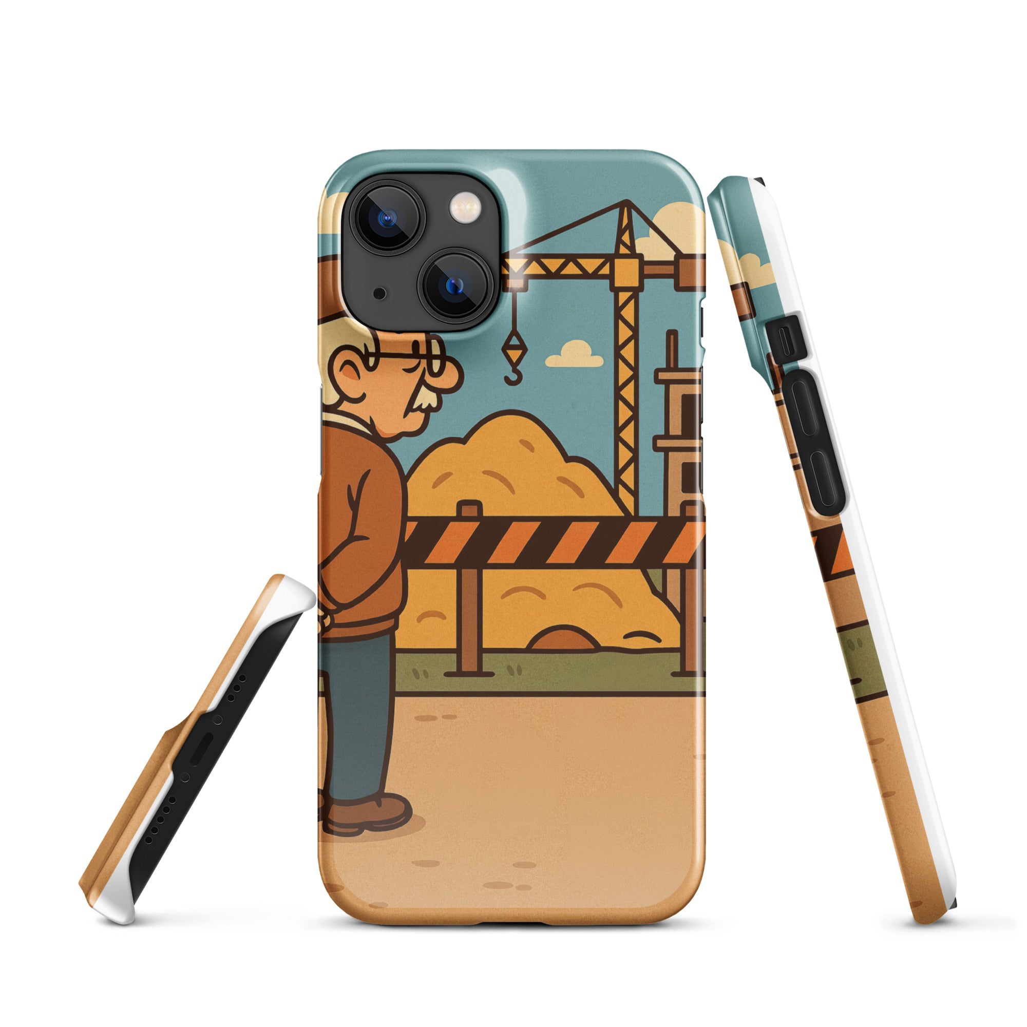 Cover iPhone Resistente – Compatibile con Ricarica Wireless – Design Umarel-Biiply