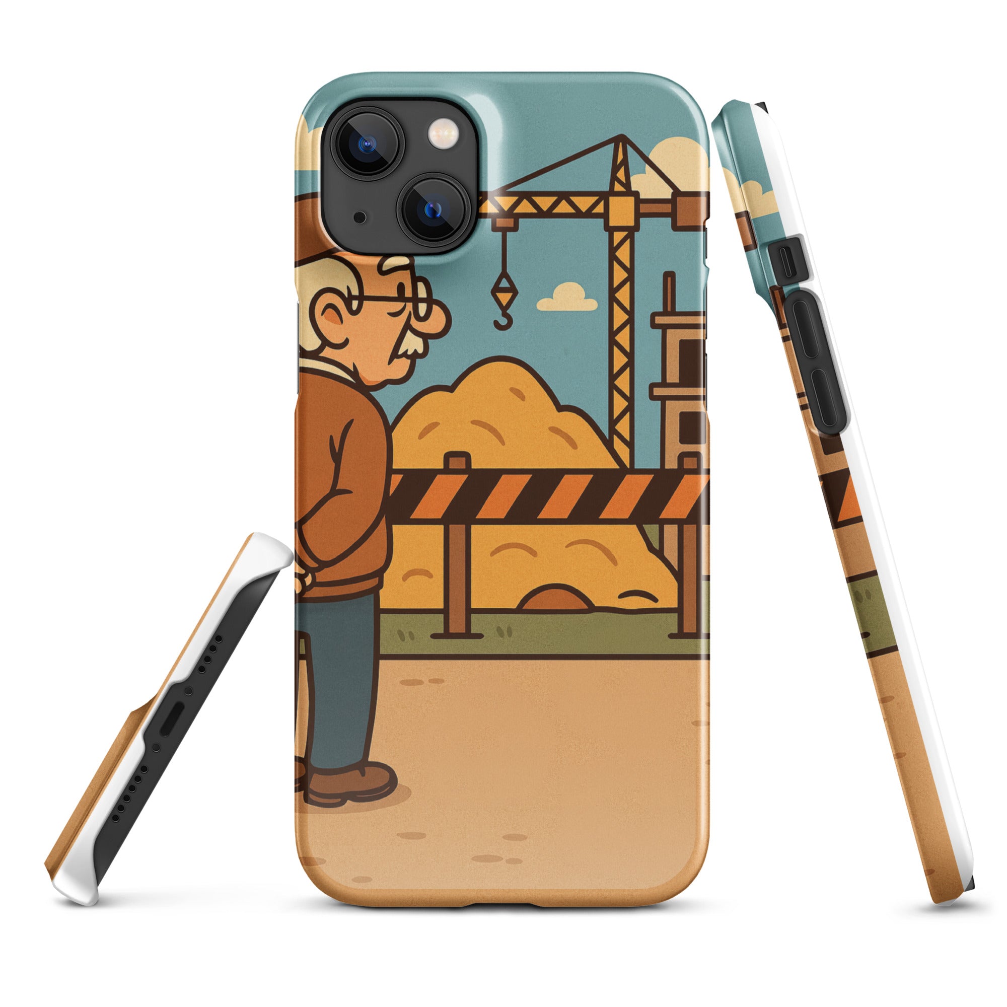 Cover iPhone Resistente – Compatibile con Ricarica Wireless – Design Umarel-Biiply