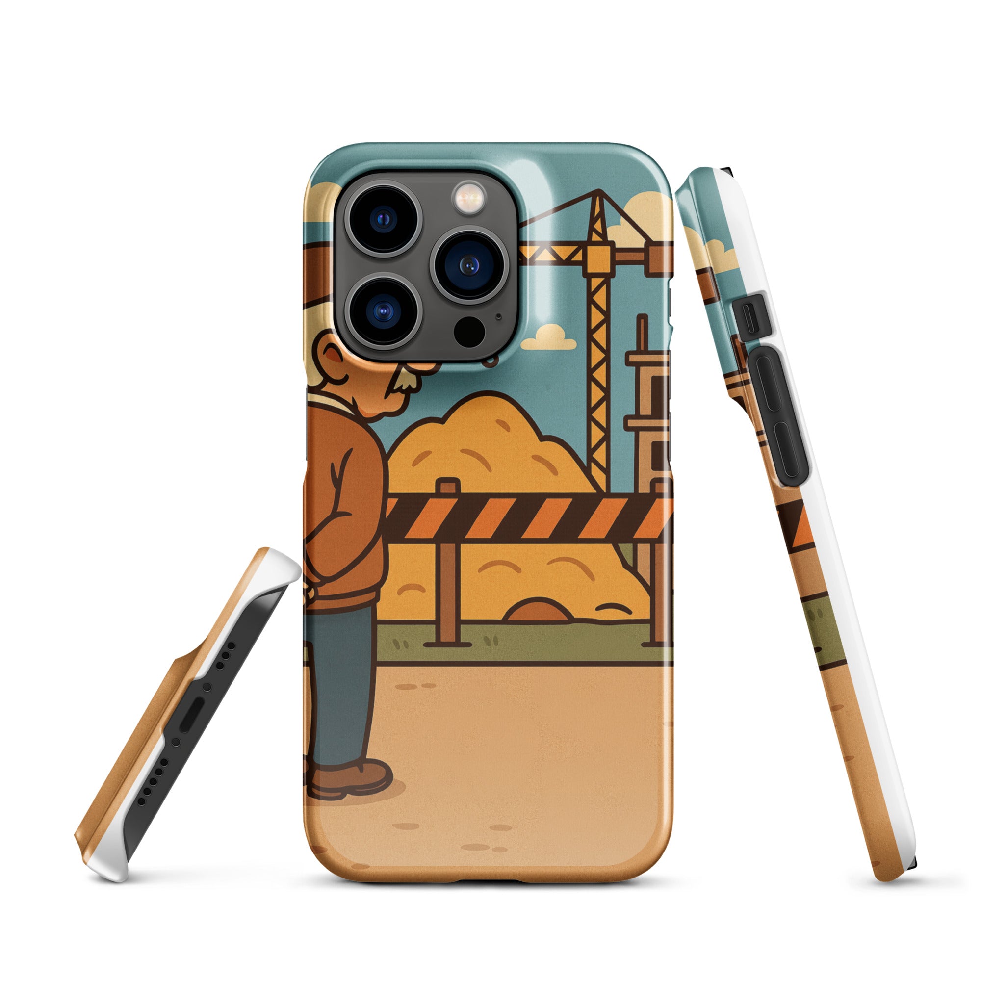 Cover iPhone Resistente – Compatibile con Ricarica Wireless – Design Umarel-Biiply