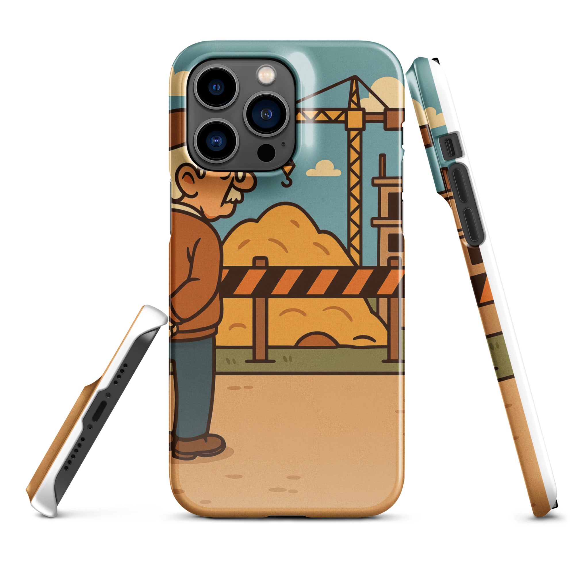 Cover iPhone Resistente – Compatibile con Ricarica Wireless – Design Umarel-Biiply