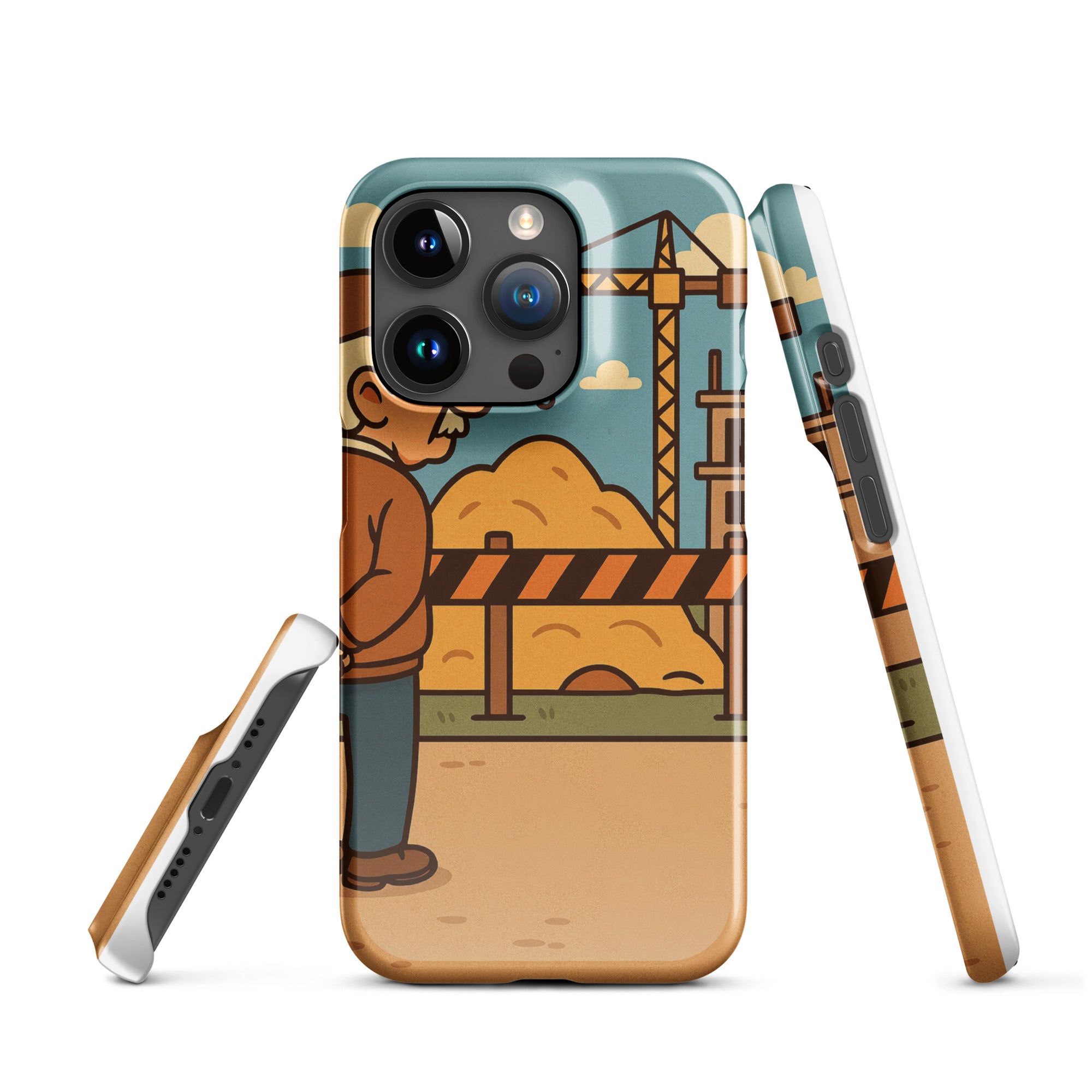 Cover iPhone Resistente – Compatibile con Ricarica Wireless – Design Umarel-Biiply