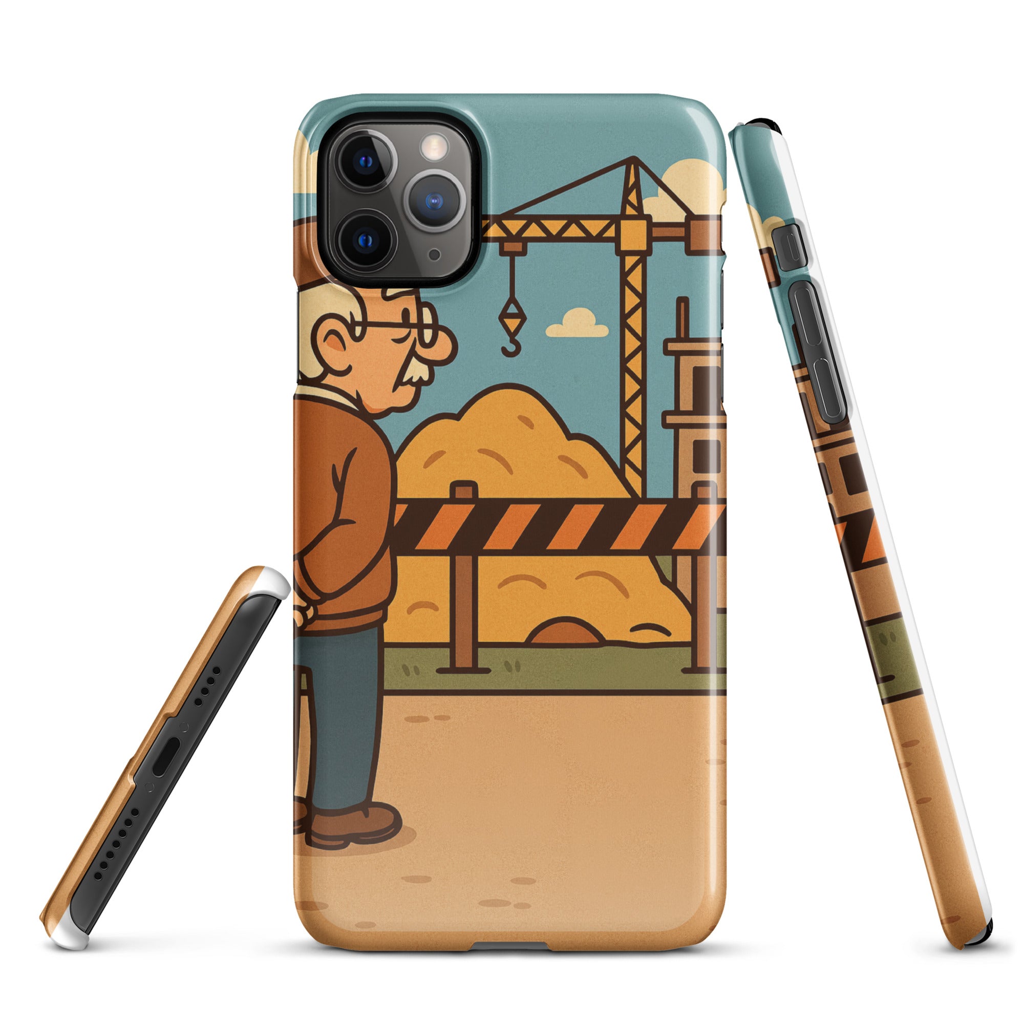 Cover iPhone Resistente – Compatibile con Ricarica Wireless – Design Umarel-Biiply