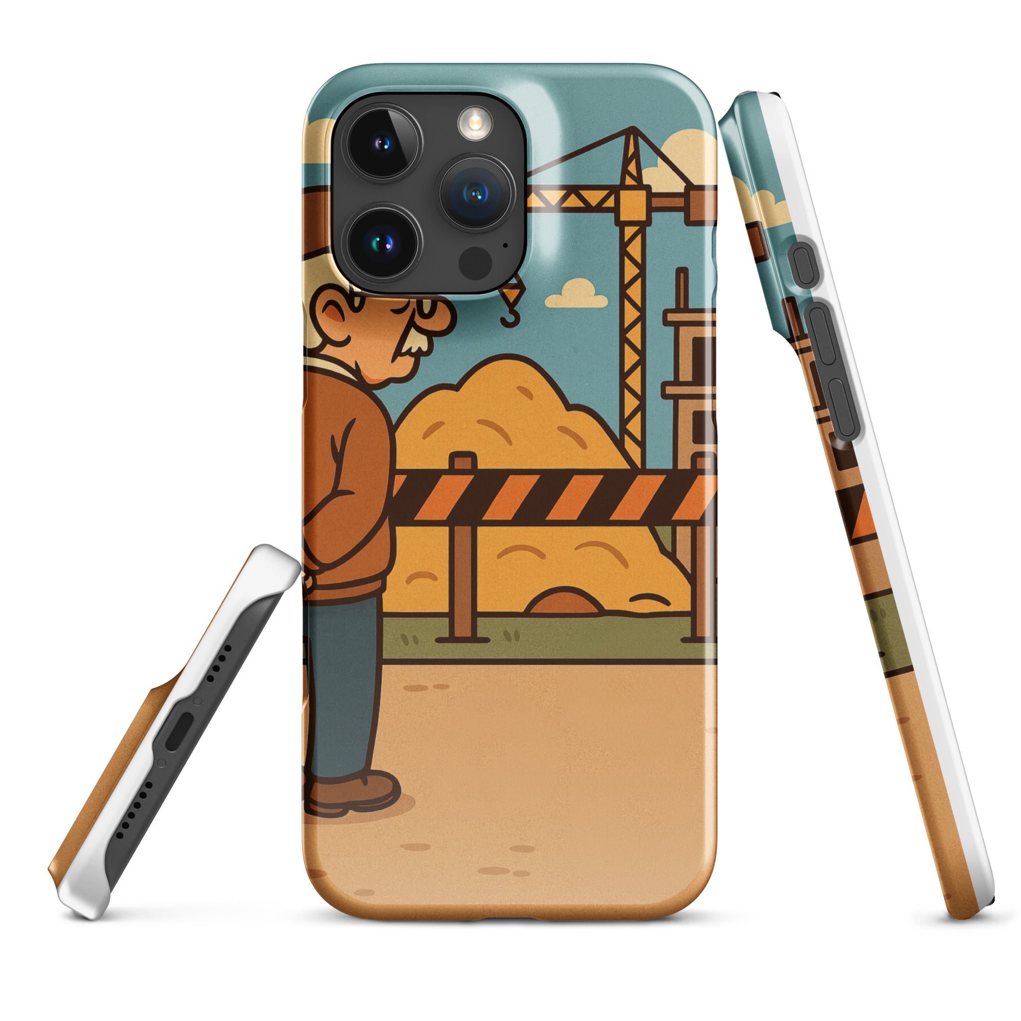 Cover iPhone Resistente – Compatibile con Ricarica Wireless – Design Umarel-Biiply
