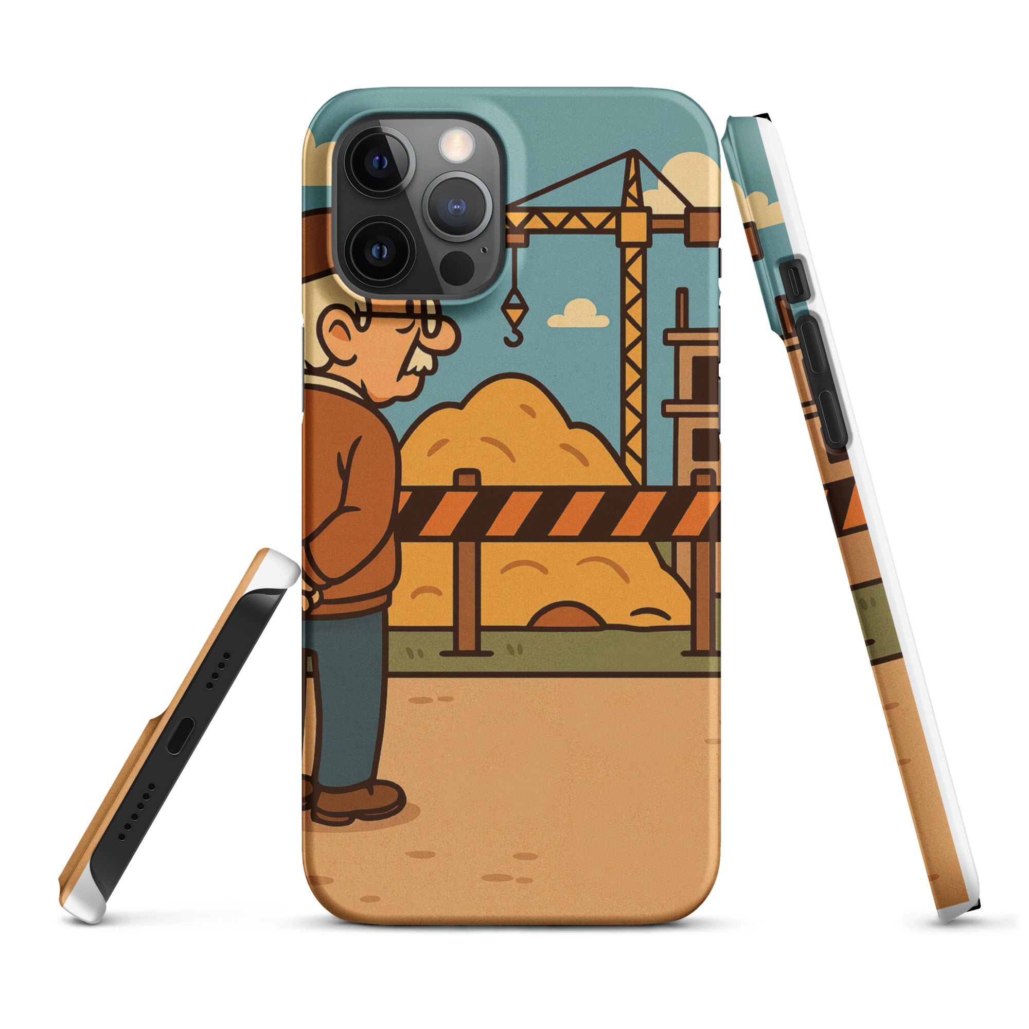 Cover iPhone Resistente – Compatibile con Ricarica Wireless – Design Umarel-Biiply