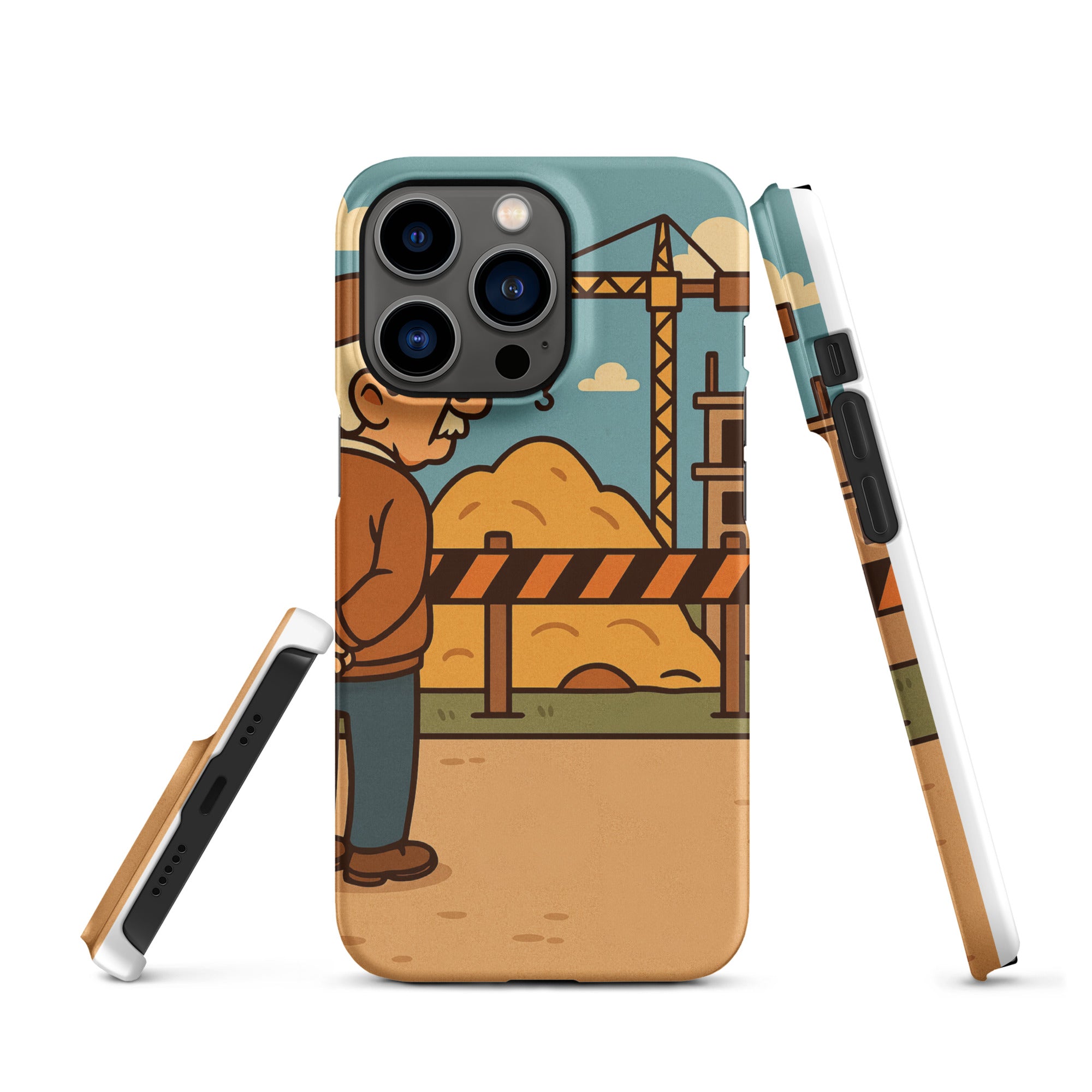 Cover iPhone Resistente – Compatibile con Ricarica Wireless – Design Umarel-Biiply