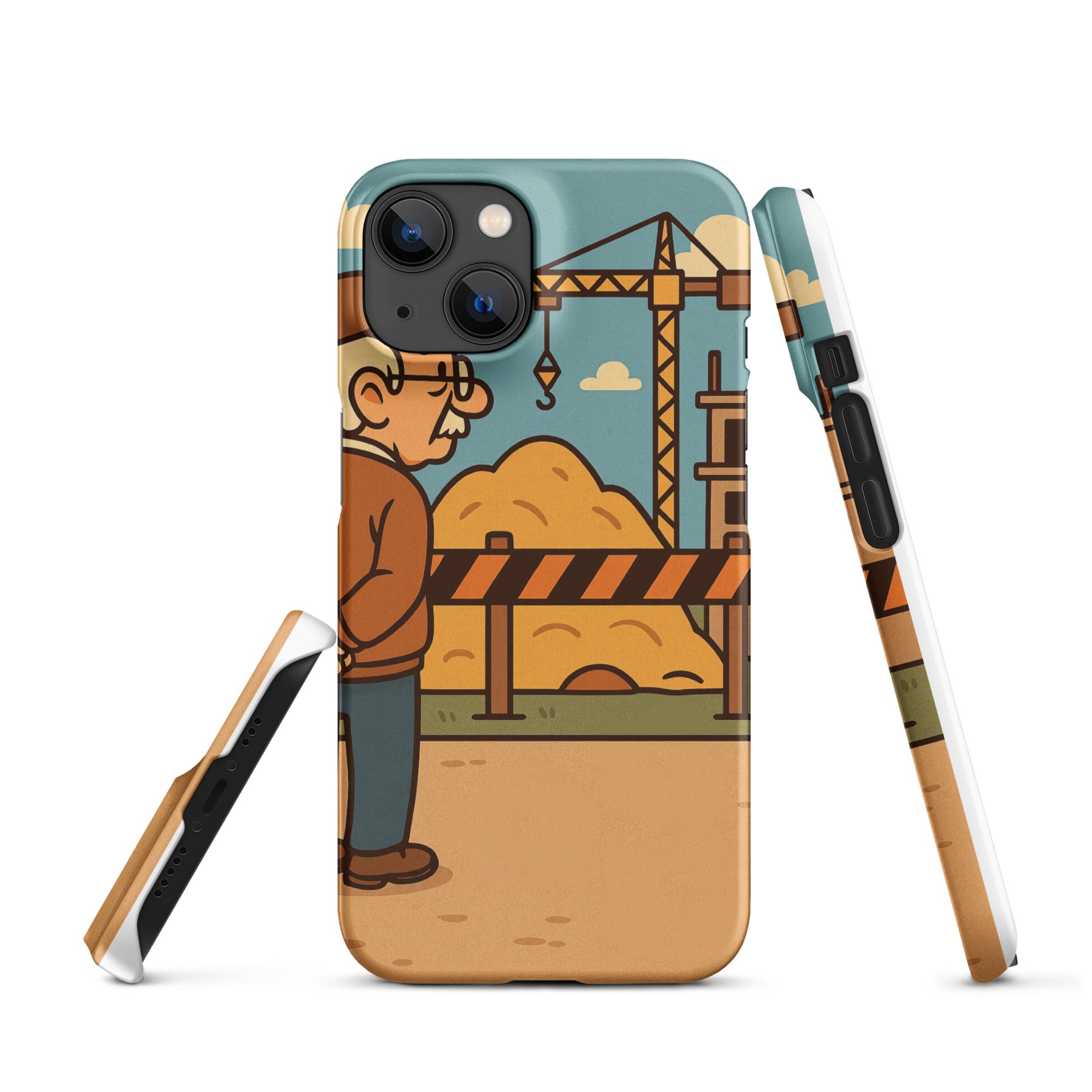 Cover iPhone Resistente – Compatibile con Ricarica Wireless – Design Umarel-Biiply