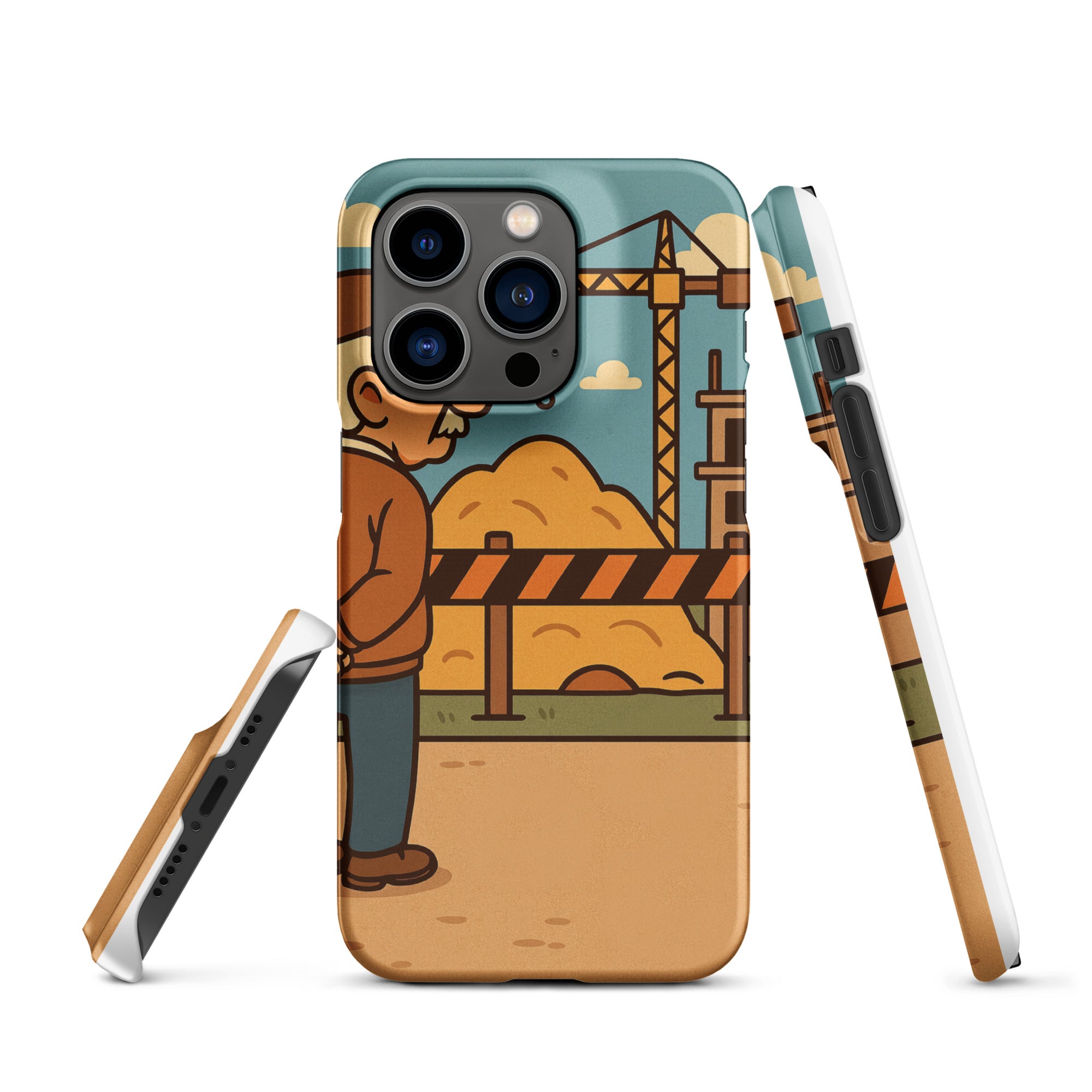 Cover iPhone Resistente – Compatibile con Ricarica Wireless – Design Umarel-Biiply
