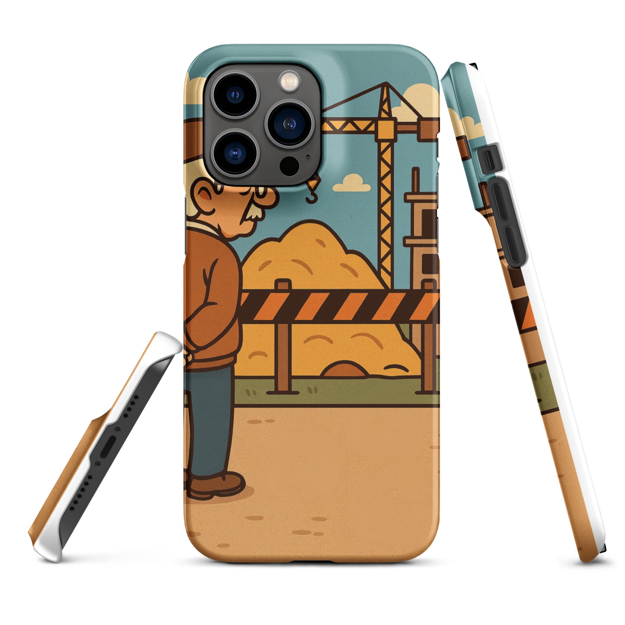 Cover iPhone Resistente – Compatibile con Ricarica Wireless – Design Umarel-Biiply
