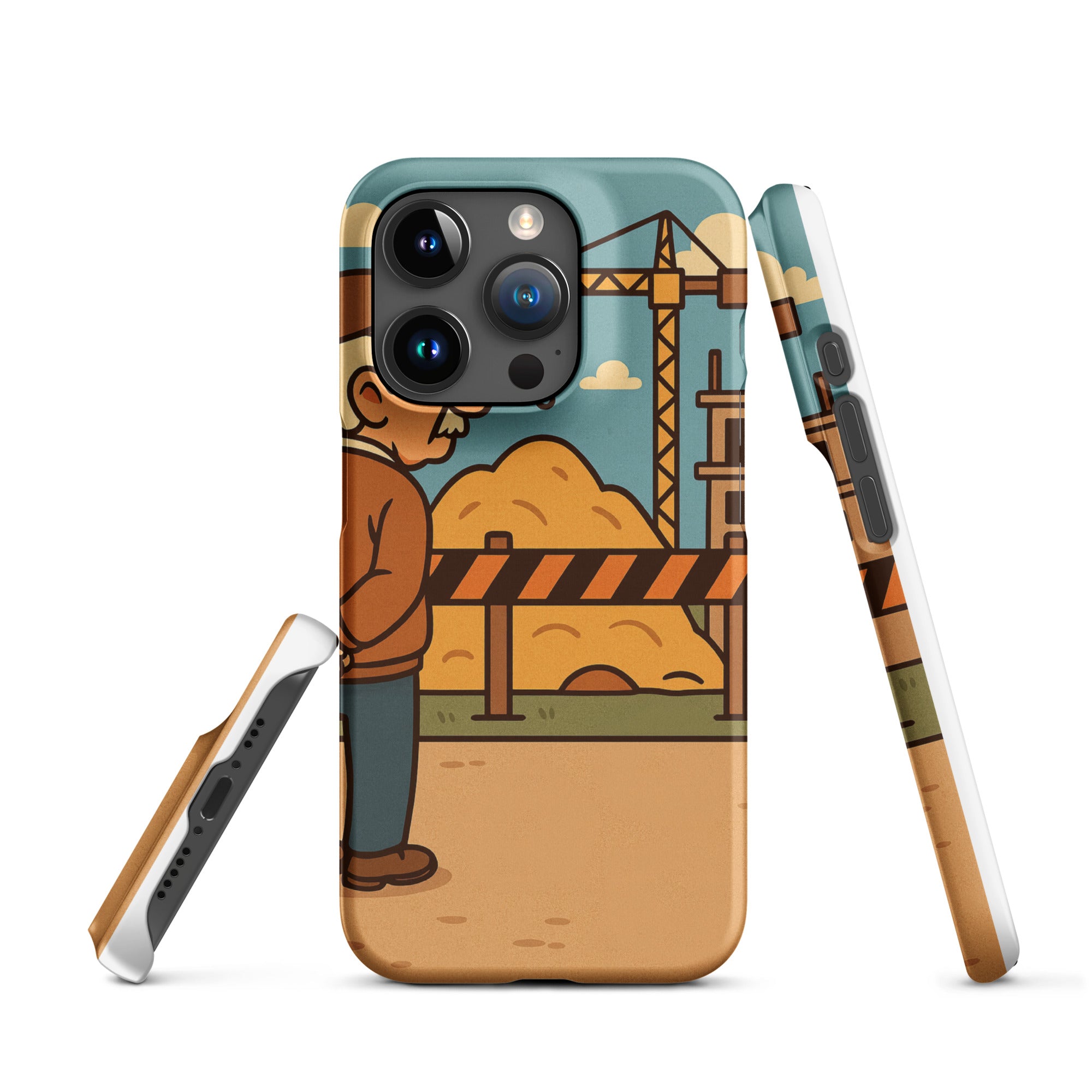 Cover iPhone Resistente – Compatibile con Ricarica Wireless – Design Umarel-Biiply