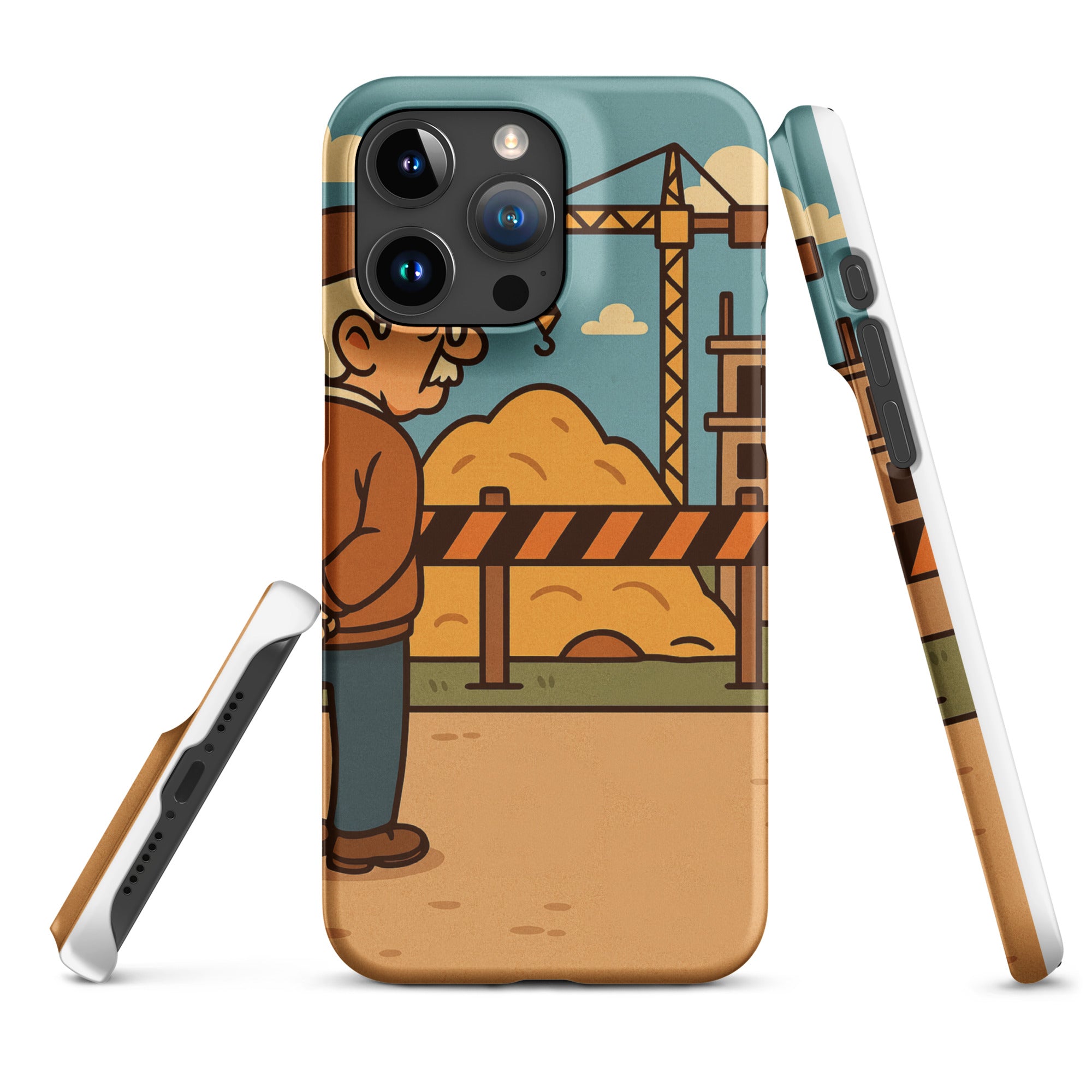 Cover iPhone Resistente – Compatibile con Ricarica Wireless – Design Umarel-Biiply