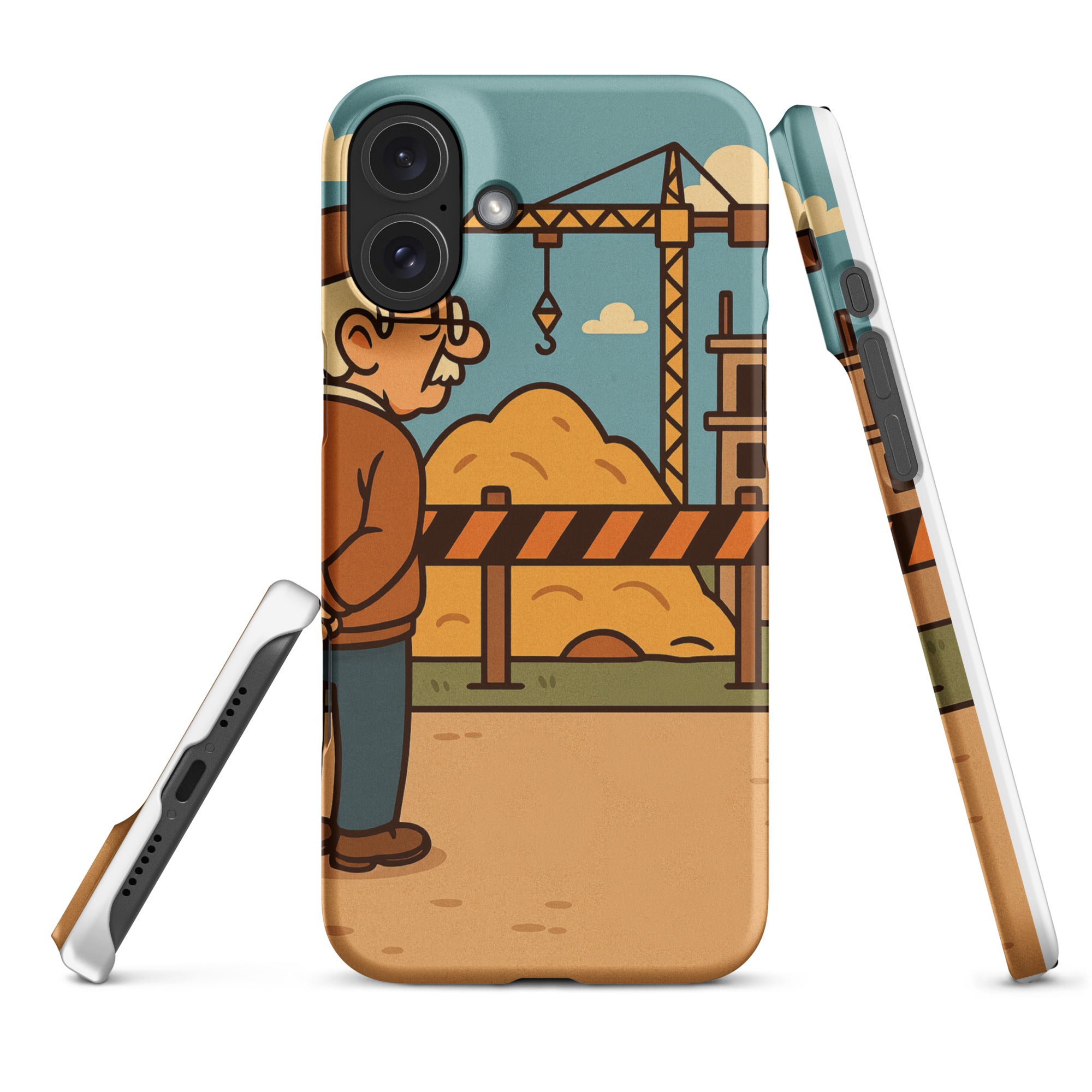 Cover iPhone Resistente – Compatibile con Ricarica Wireless – Design Umarel-Biiply