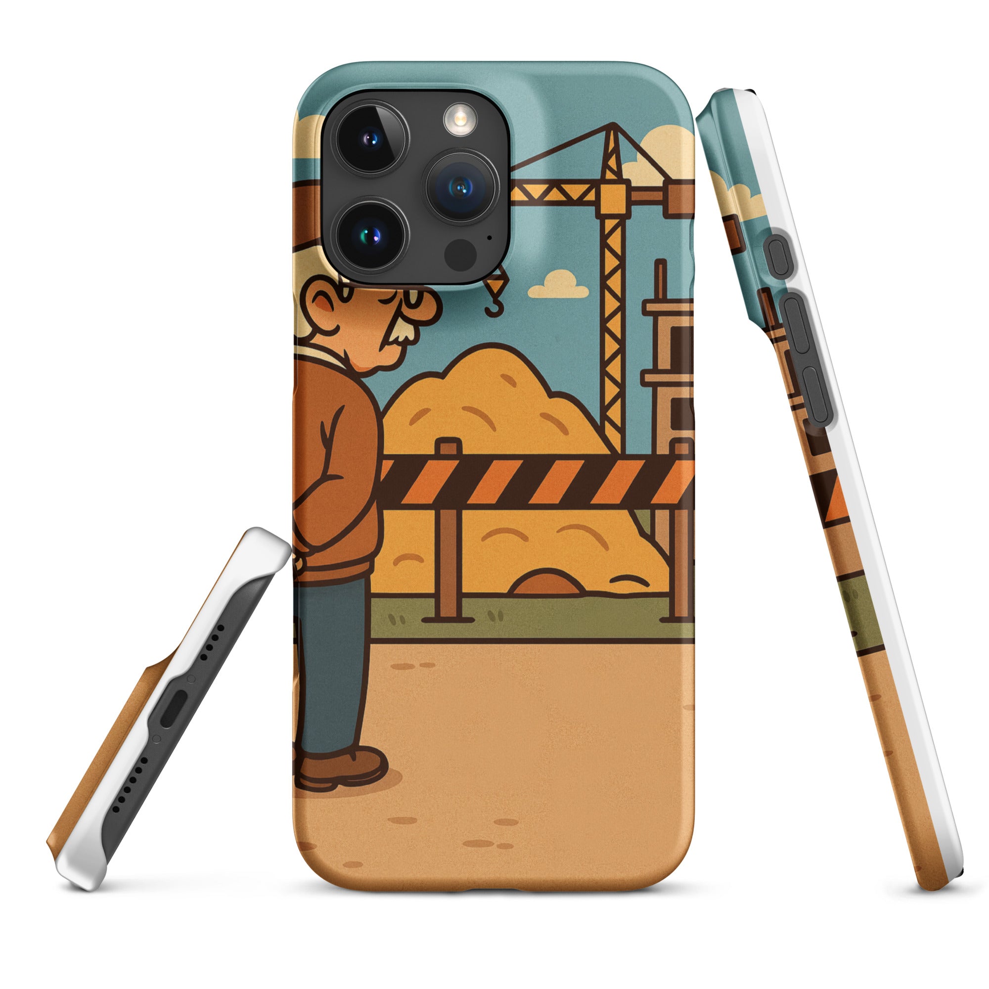 Cover iPhone Resistente – Compatibile con Ricarica Wireless – Design Umarel-Biiply