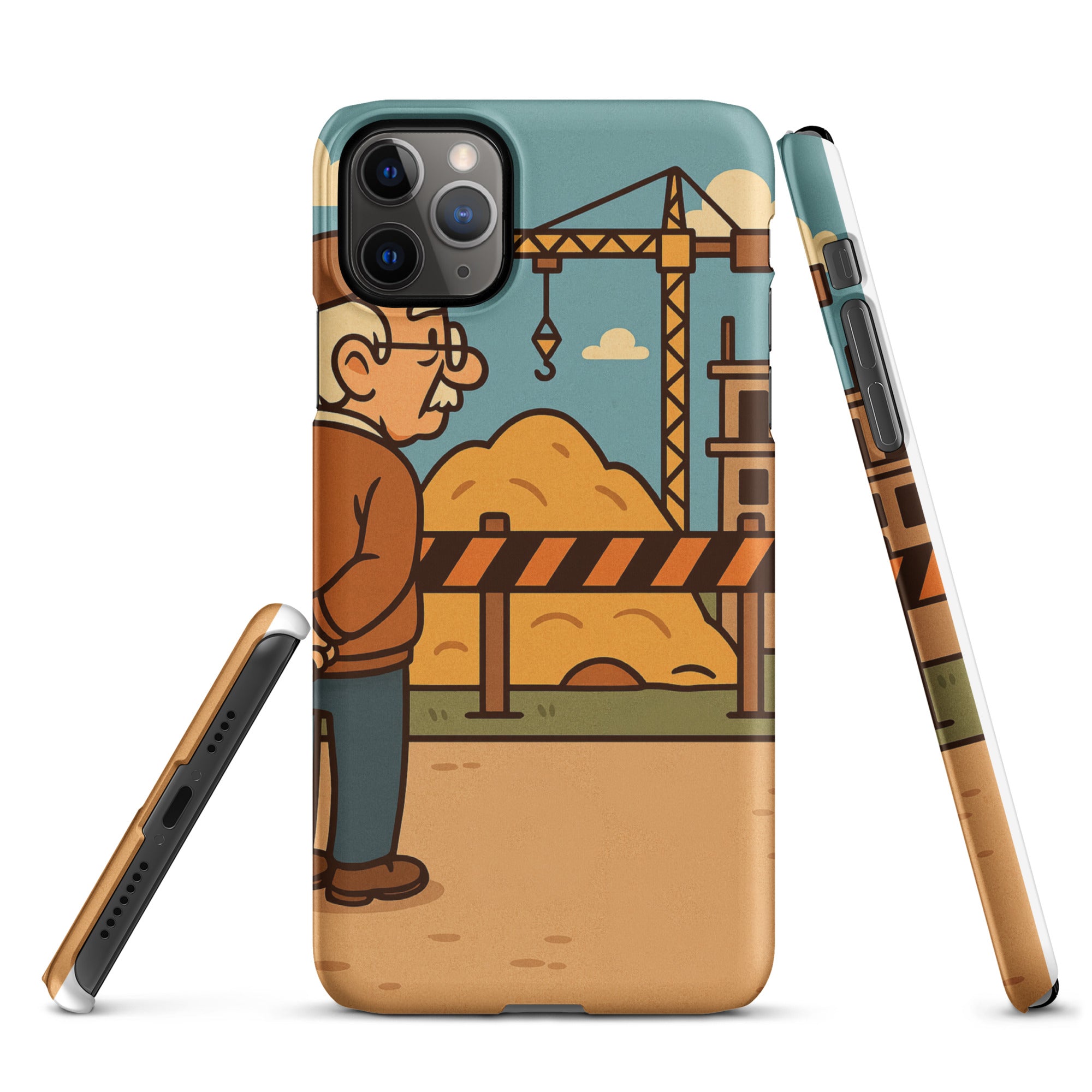 Cover iPhone Resistente – Compatibile con Ricarica Wireless – Design Umarel-Biiply