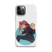 Cover iPhone Resistente – Compatibile con Ricarica Wireless – Design Yuji Itadori-Biiply