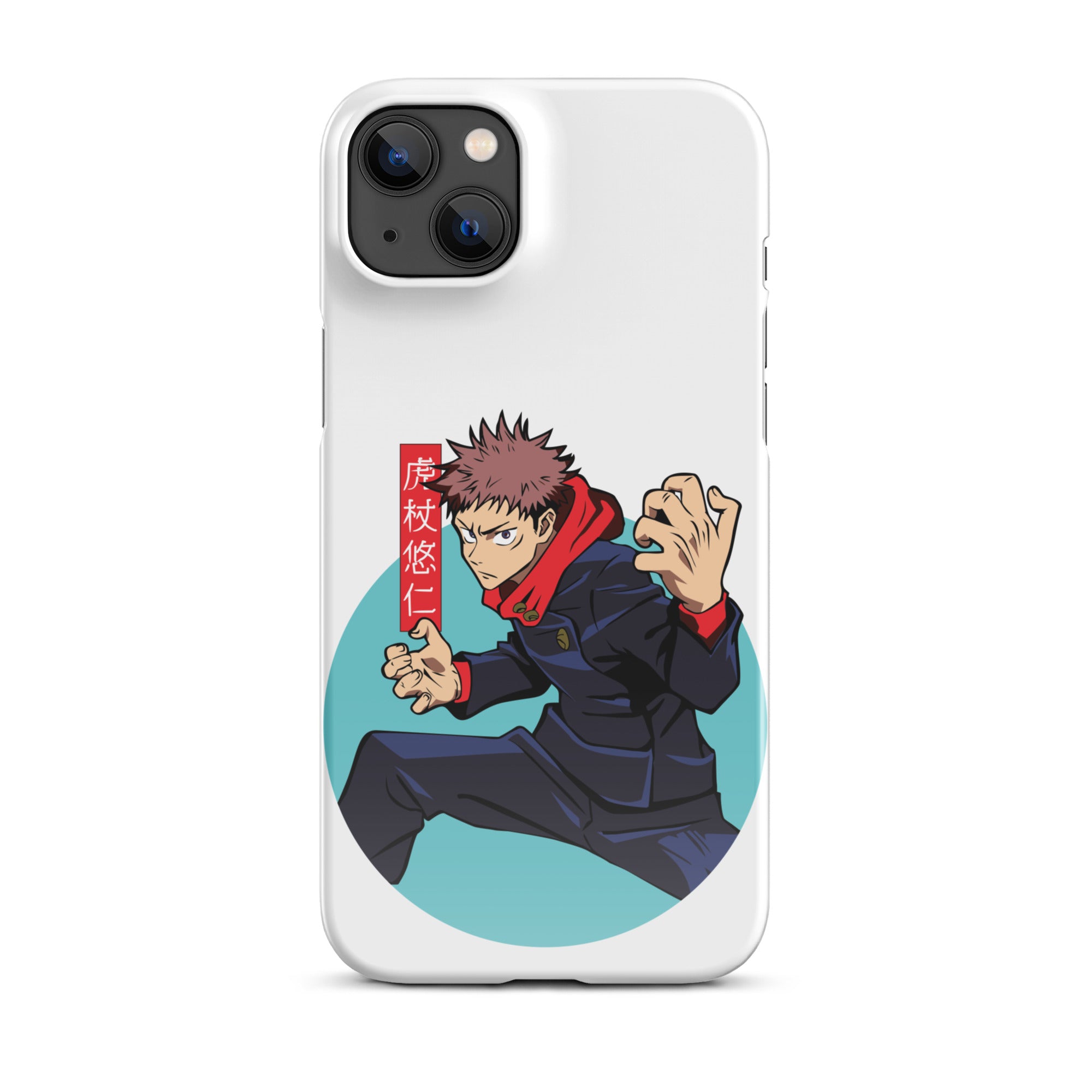 Cover iPhone Resistente – Compatibile con Ricarica Wireless – Design Yuji Itadori-Biiply