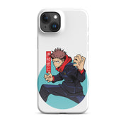 Cover iPhone Resistente – Compatibile con Ricarica Wireless – Design Yuji Itadori-Biiply
