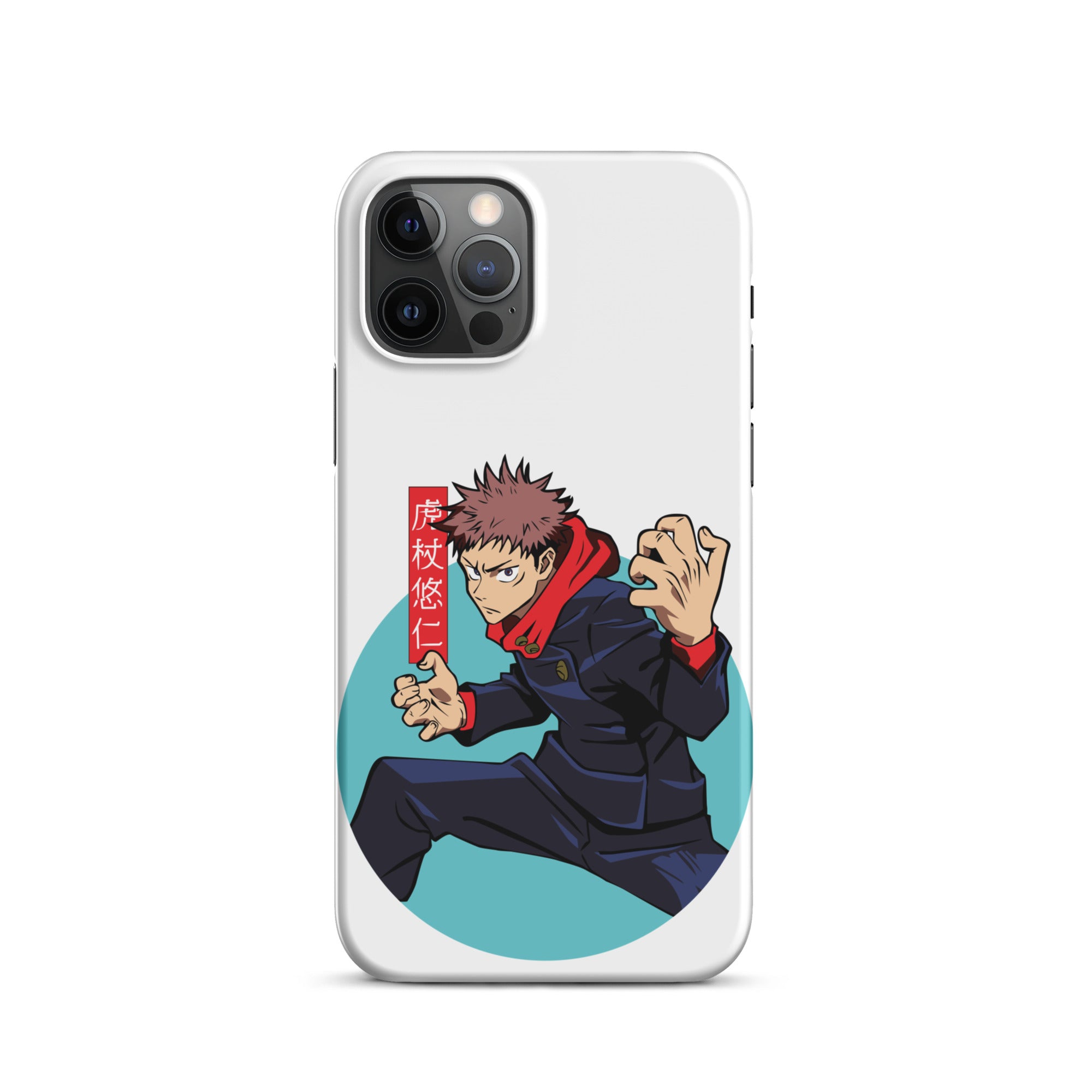 Cover iPhone Resistente – Compatibile con Ricarica Wireless – Design Yuji Itadori-Biiply