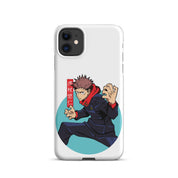 Cover iPhone Resistente – Compatibile con Ricarica Wireless – Design Yuji Itadori-Biiply