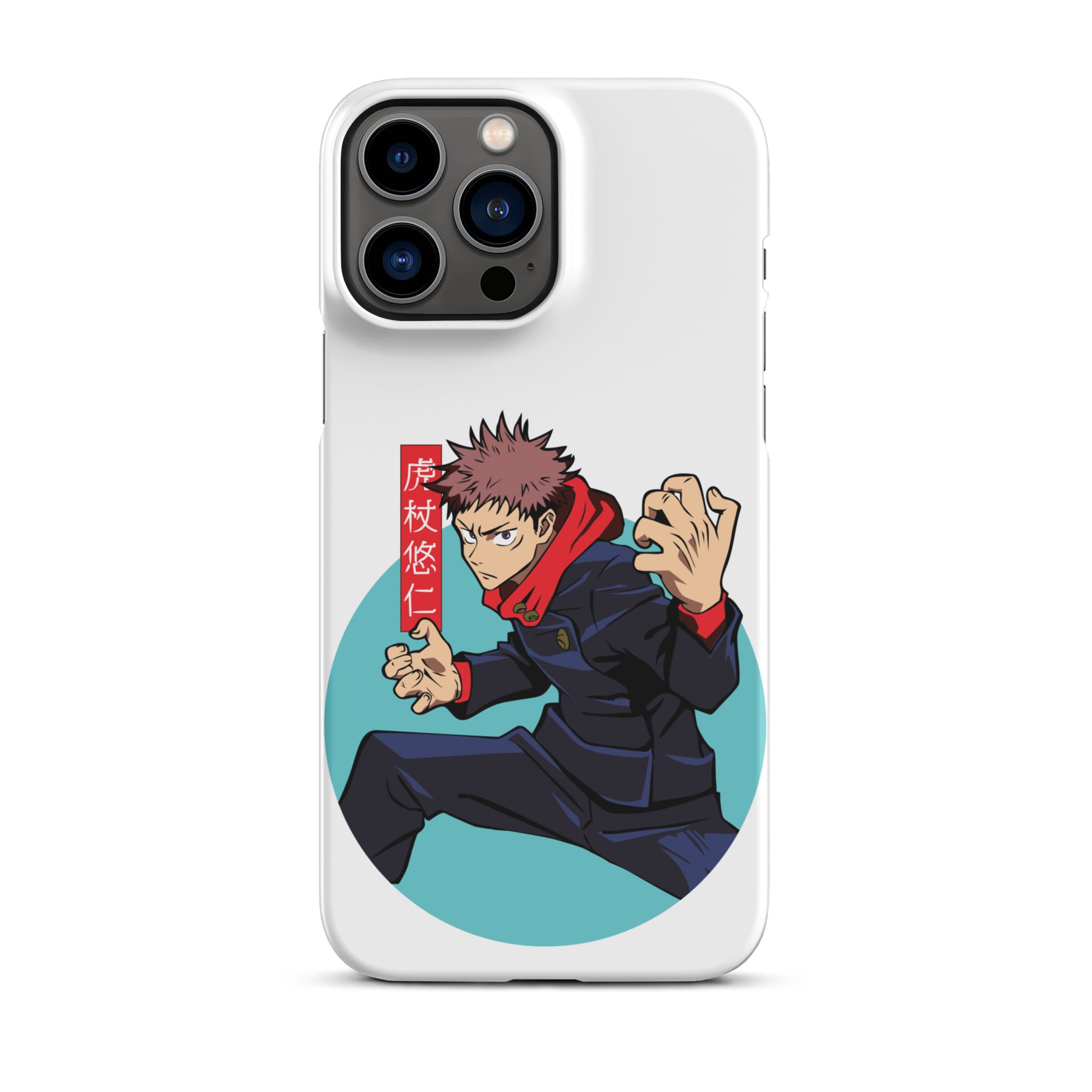 Cover iPhone Resistente – Compatibile con Ricarica Wireless – Design Yuji Itadori-Biiply