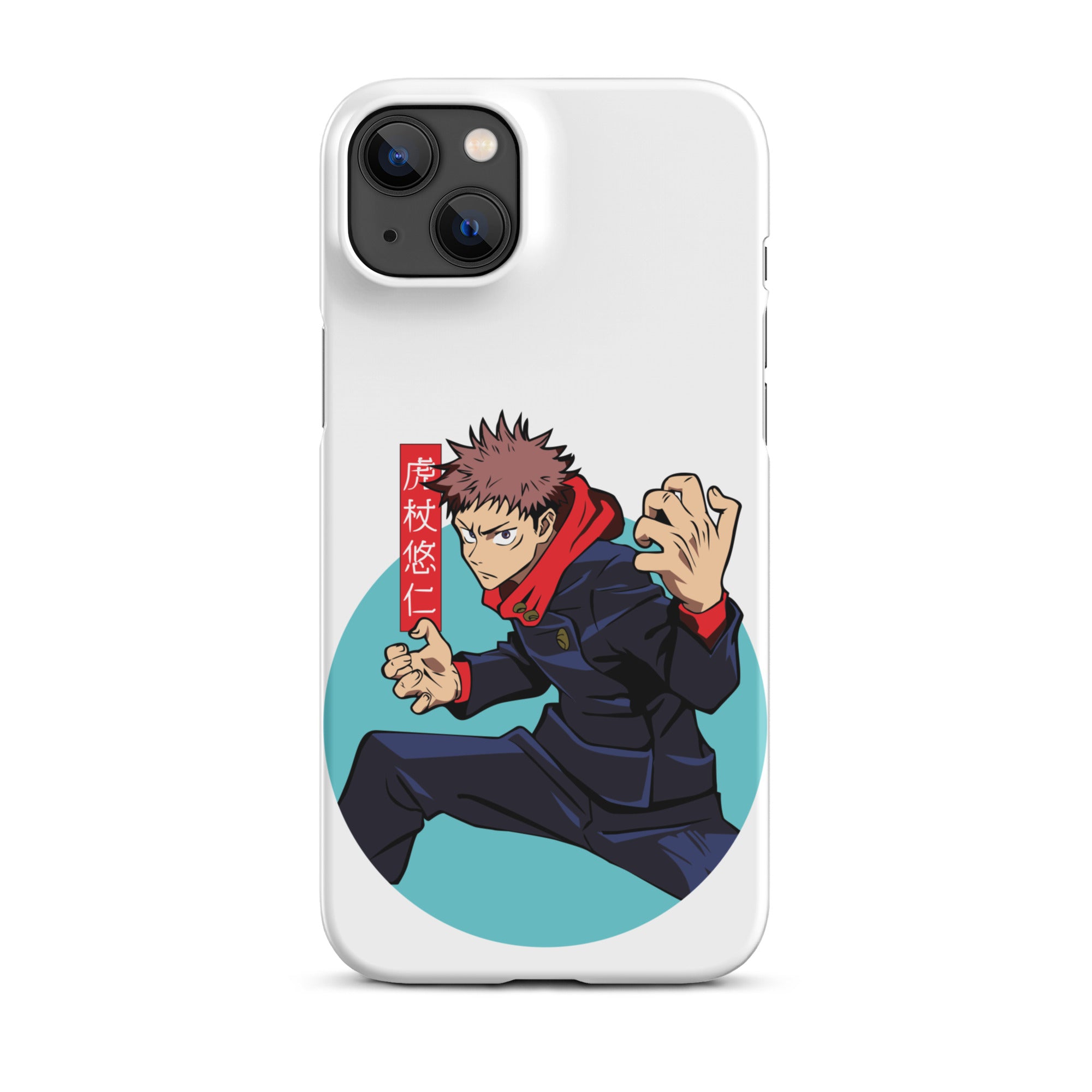 Cover iPhone Resistente – Compatibile con Ricarica Wireless – Design Yuji Itadori-Biiply