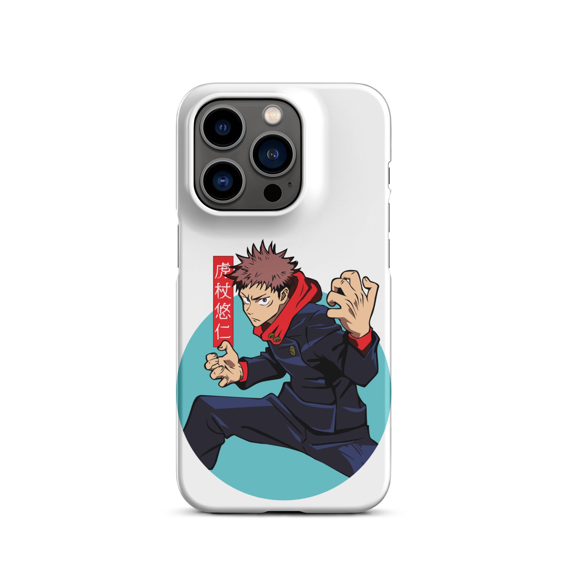Cover iPhone Resistente – Compatibile con Ricarica Wireless – Design Yuji Itadori-Biiply