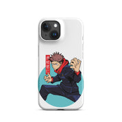Cover iPhone Resistente – Compatibile con Ricarica Wireless – Design Yuji Itadori-Biiply