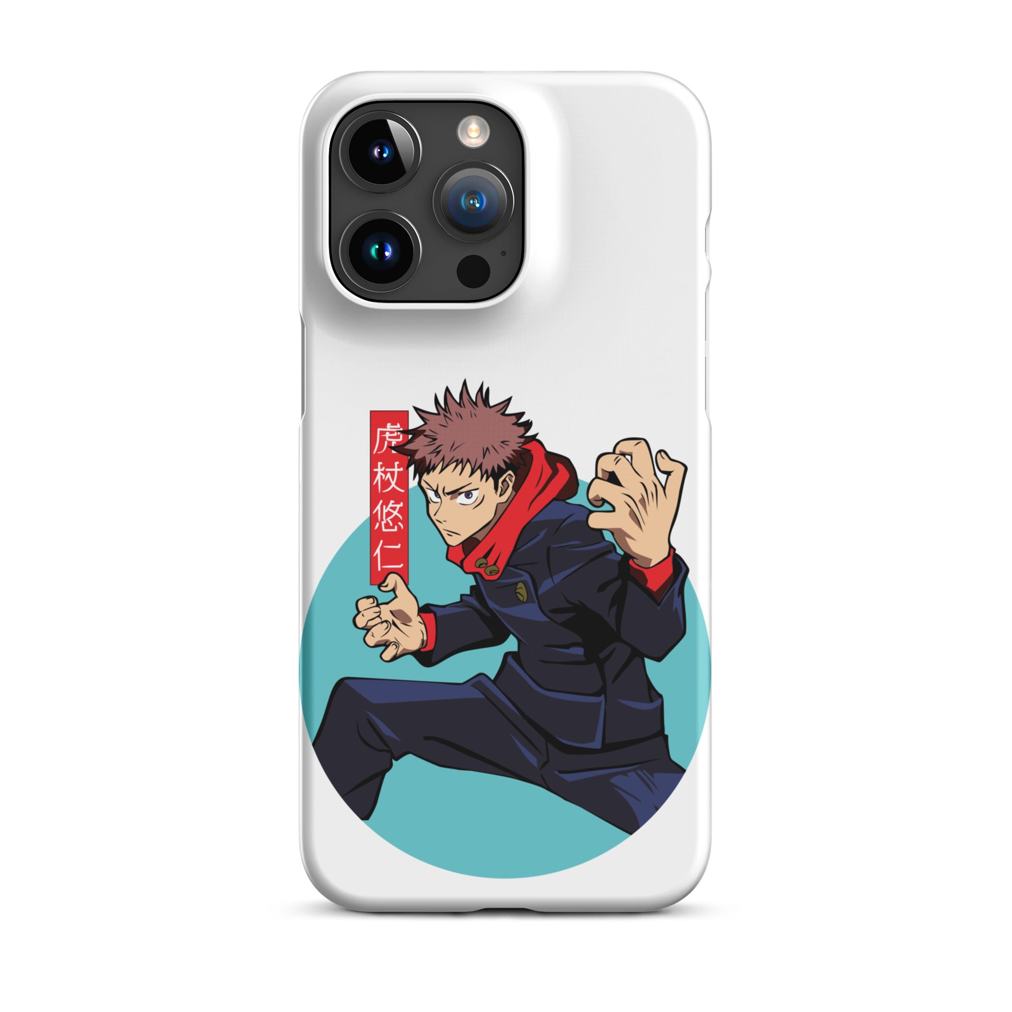 Cover iPhone Resistente – Compatibile con Ricarica Wireless – Design Yuji Itadori-Biiply