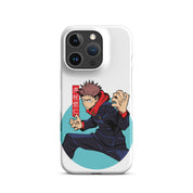 Cover iPhone Resistente – Compatibile con Ricarica Wireless – Design Yuji Itadori-Biiply