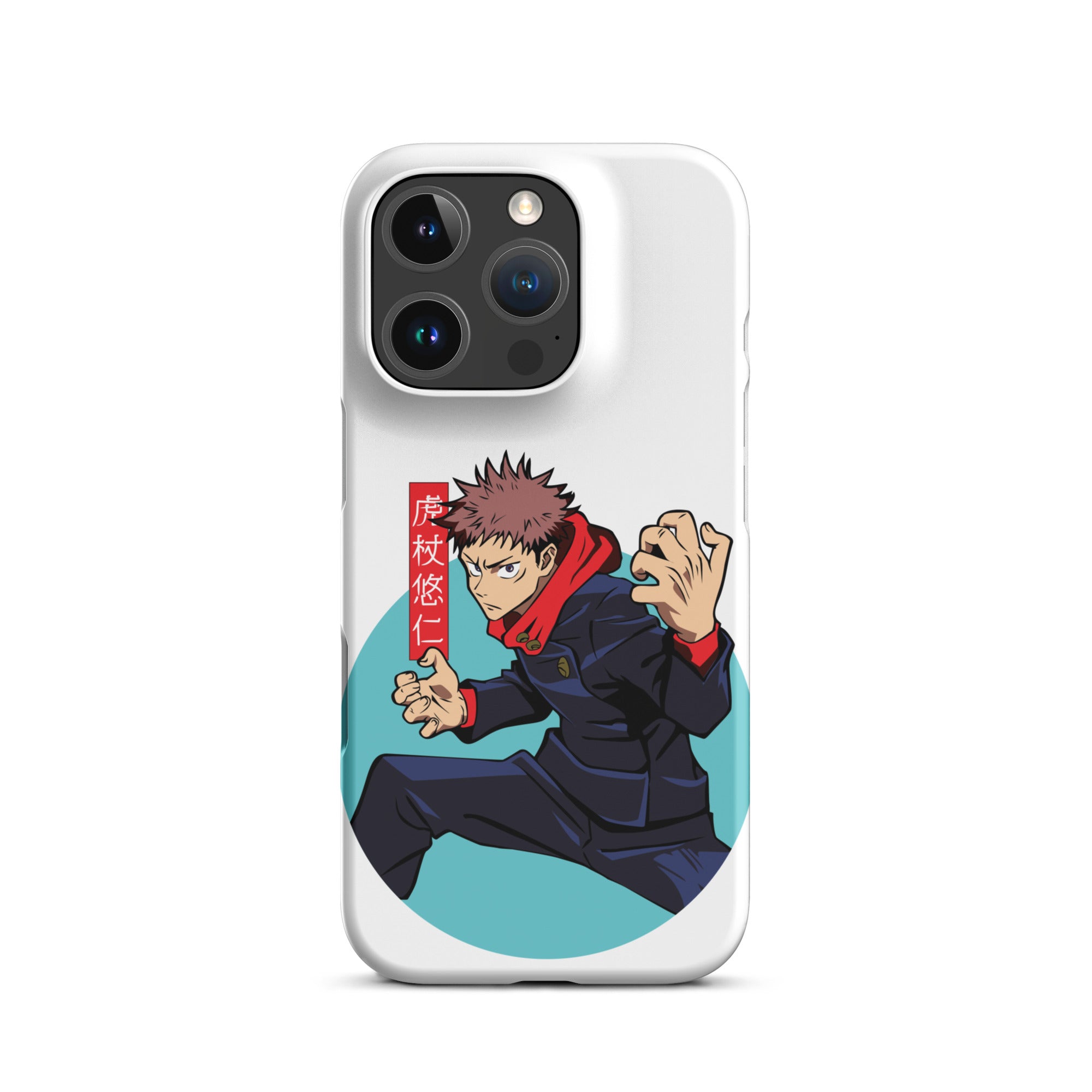 Cover iPhone Resistente – Compatibile con Ricarica Wireless – Design Yuji Itadori-Biiply