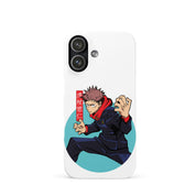Cover iPhone Resistente – Compatibile con Ricarica Wireless – Design Yuji Itadori-Biiply