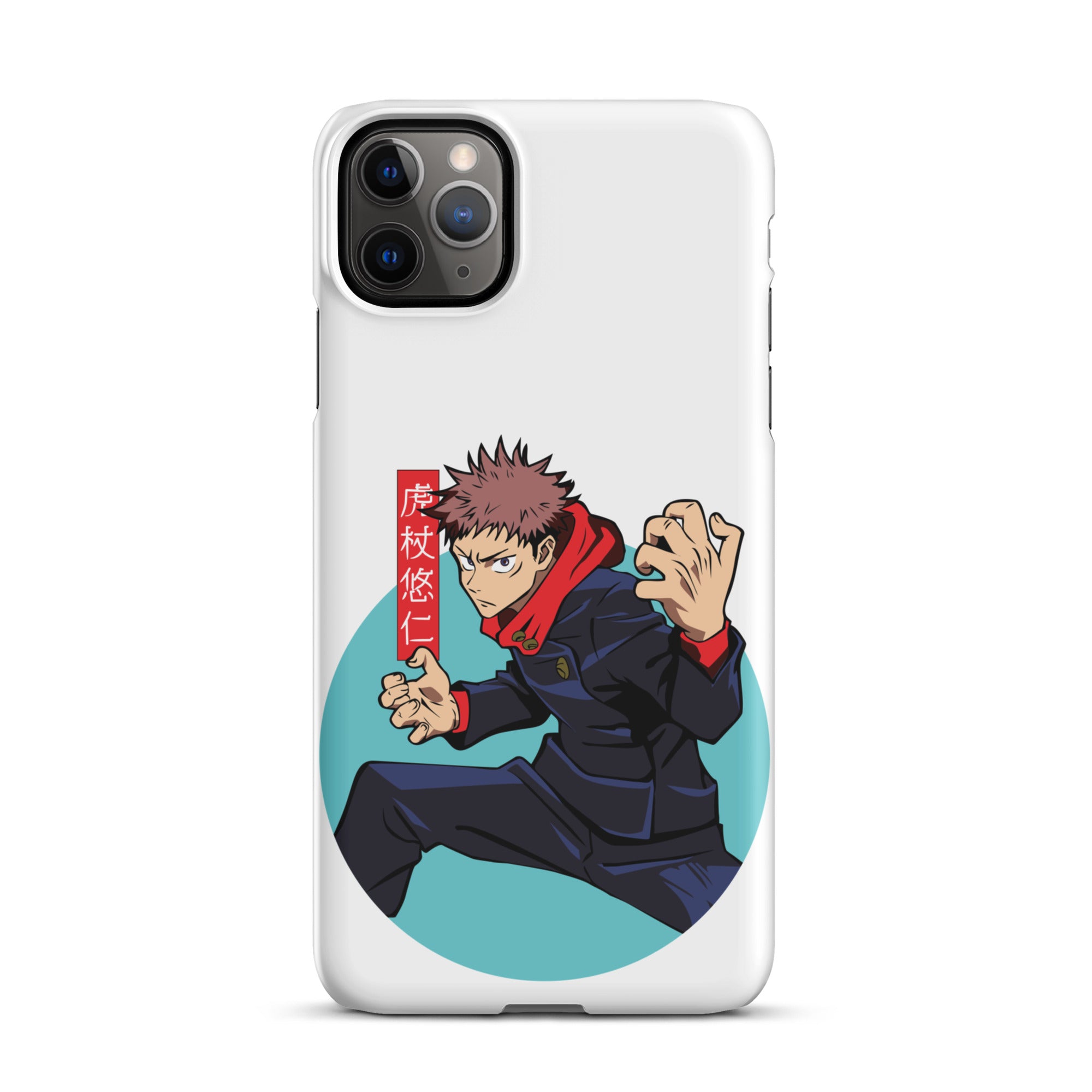 Cover iPhone Resistente – Compatibile con Ricarica Wireless – Design Yuji Itadori-Biiply