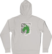 Felpa Ricamata Posteriormente Unisex – Morbida con Cappuccio e Tasca Frontale – Corpo di Gendarmeria-Biiply
