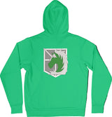 Felpa Ricamata Posteriormente Unisex – Morbida con Cappuccio e Tasca Frontale – Corpo di Gendarmeria