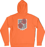 Felpa Ricamata Posteriormente Unisex – Morbida con Cappuccio e Tasca Frontale – Corpo di Guarnigione-Biiply