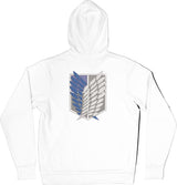 Felpa Ricamata Posteriormente Unisex – Morbida con Cappuccio e Tasca Frontale – Stile Streetwear – Ali Della Liberta