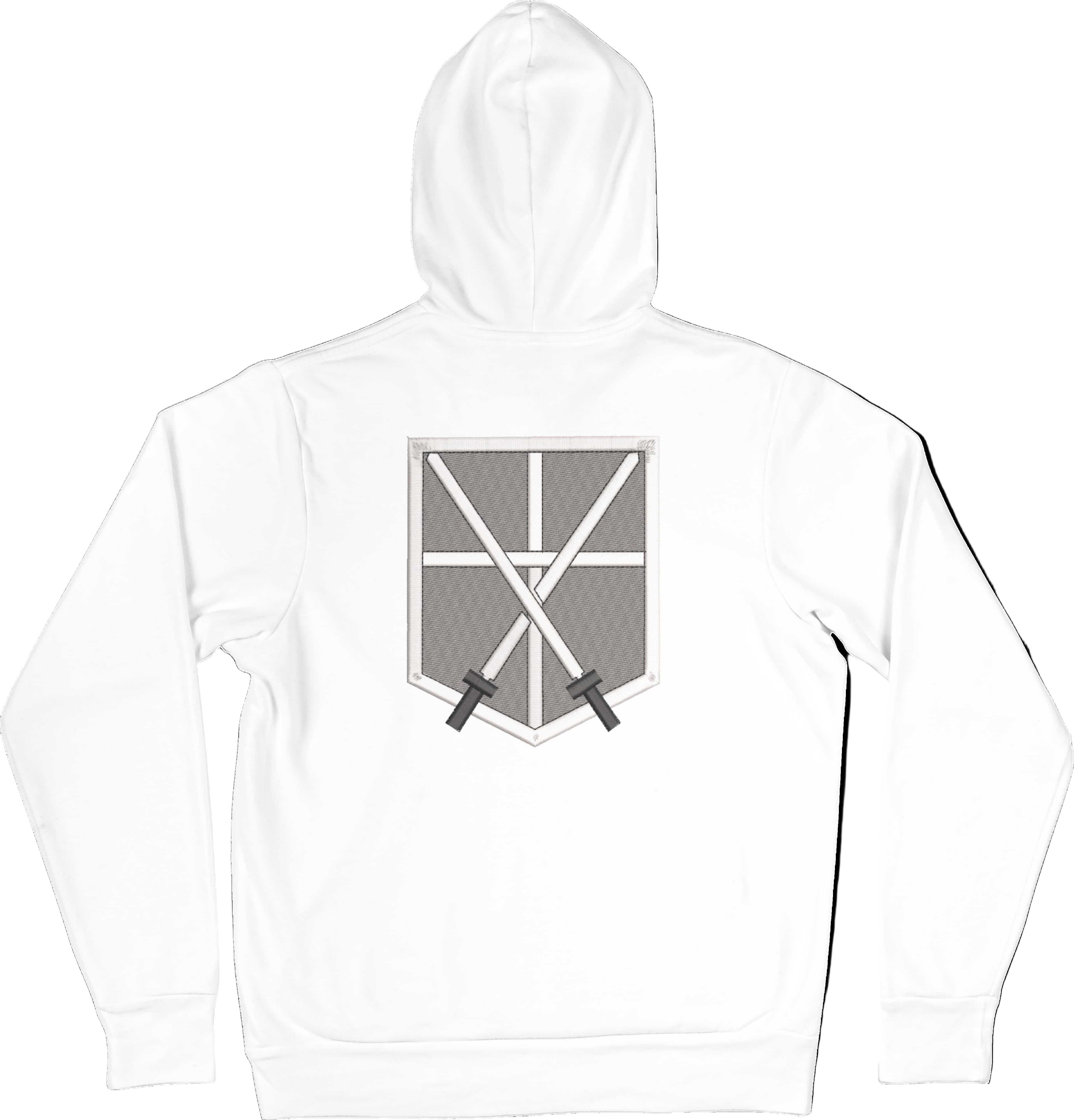 Felpa Ricamata Posteriormente Unisex – Morbida con Cappuccio e Tasca Frontale – Stile Streetwear – Corpo Addestramento Cadetti-Biiply