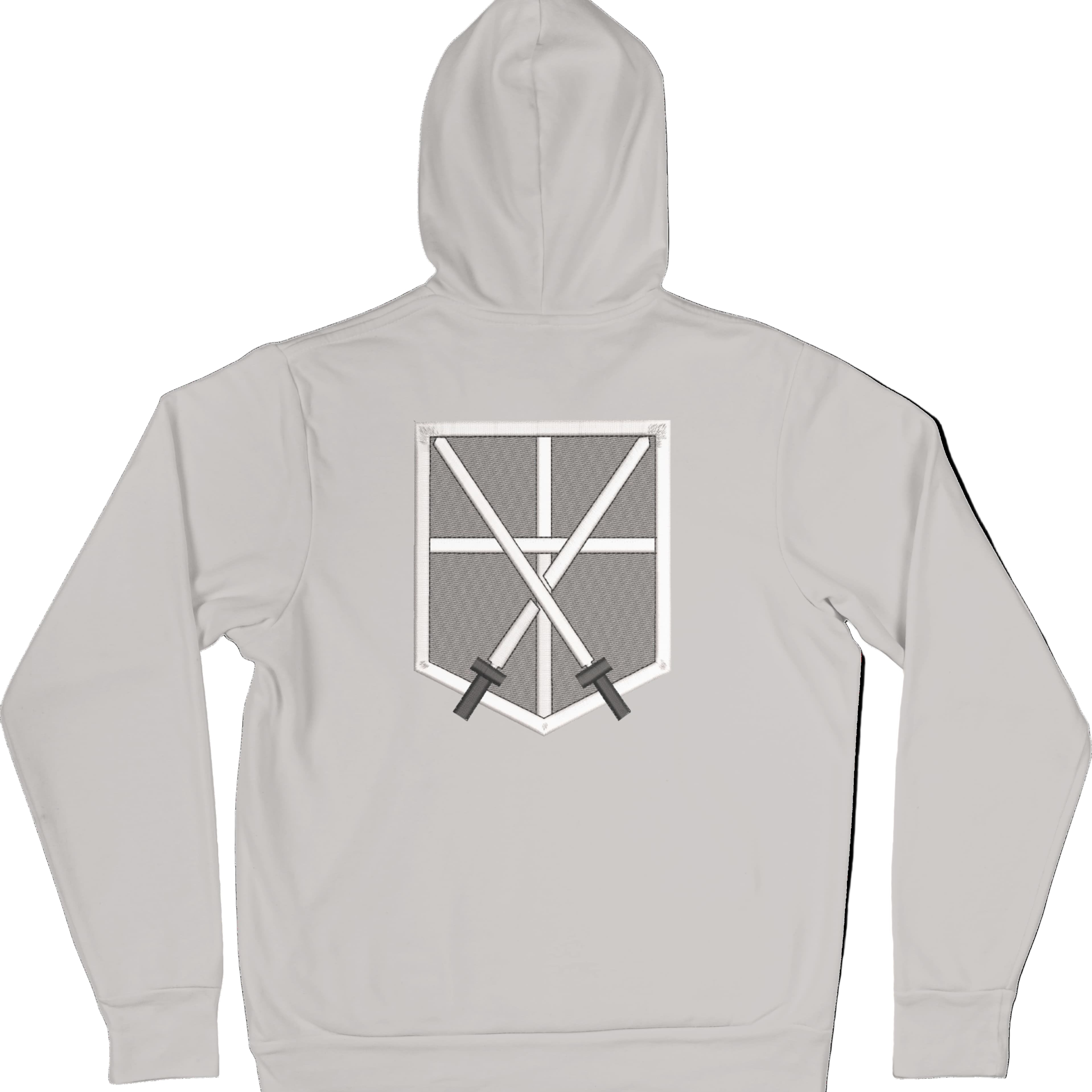 Felpa Ricamata Posteriormente Unisex – Morbida con Cappuccio e Tasca Frontale – Stile Streetwear – Corpo Addestramento Cadetti-Biiply