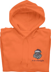 Felpa Ricamata Unisex Con Cappello e Tasca Frontale – Morbida e Confortevole – Design Babbo A te e famiglia - 2 - Biiply - Inizia Il tuo progetto