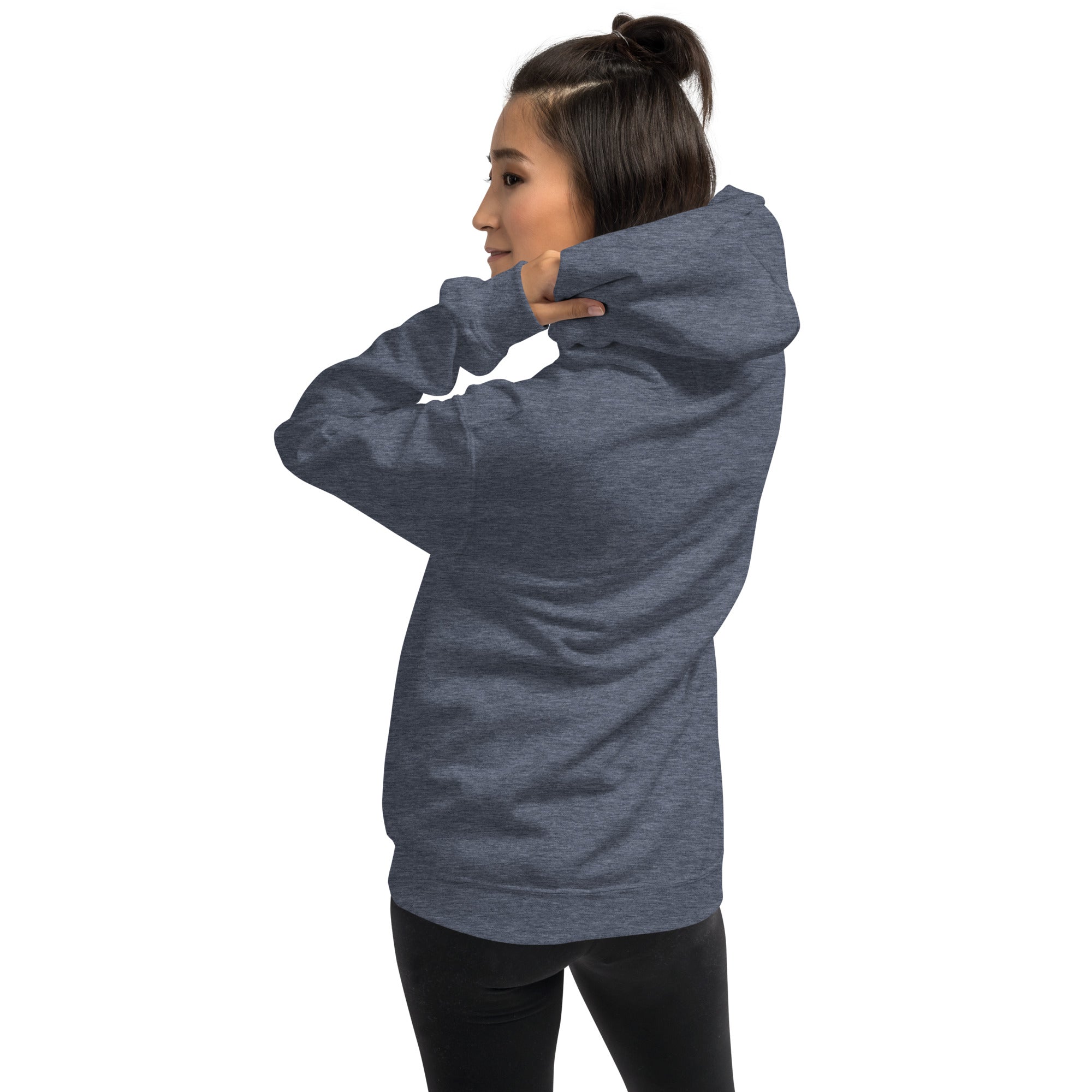 Felpa Ricamata Unisex – Morbida con Cappuccio e Tasca Frontale – Stile Streetwear – A Tal Dèg