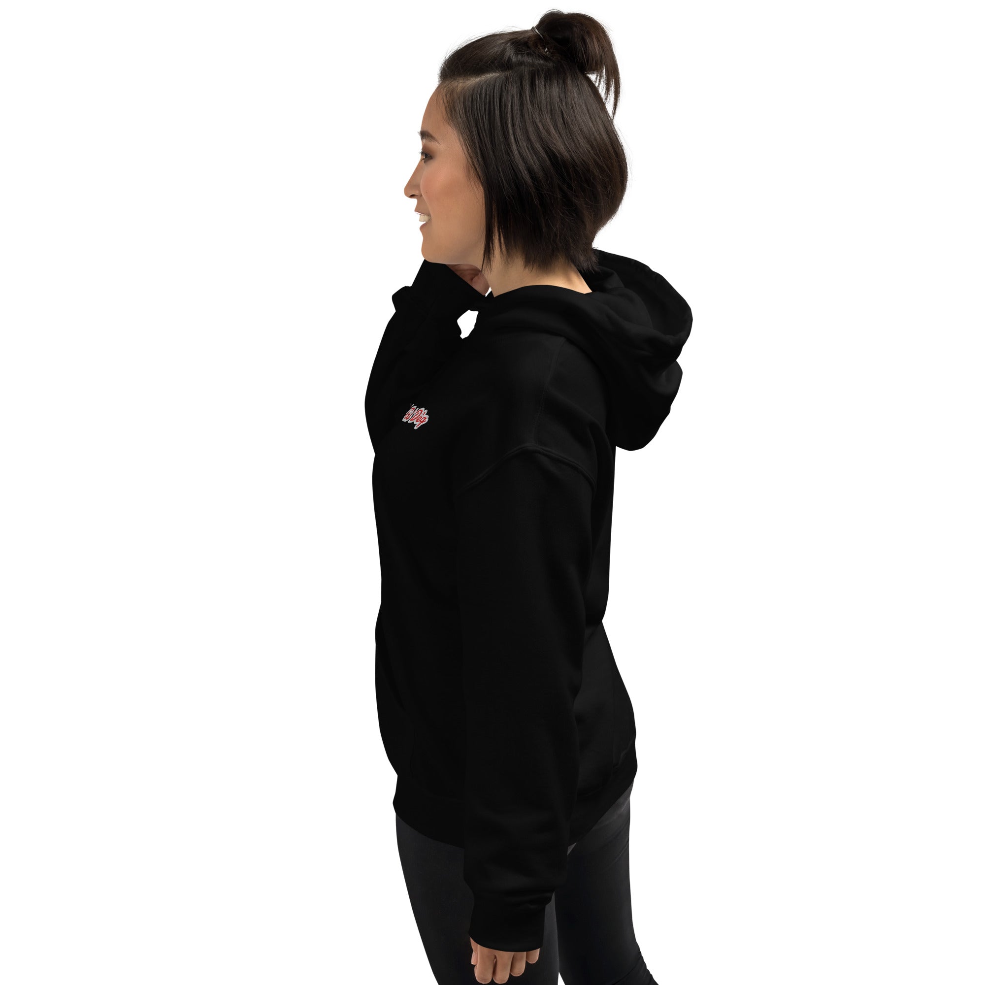 Felpa Ricamata Unisex – Morbida con Cappuccio e Tasca Frontale – Stile Streetwear – A Tal Dèg