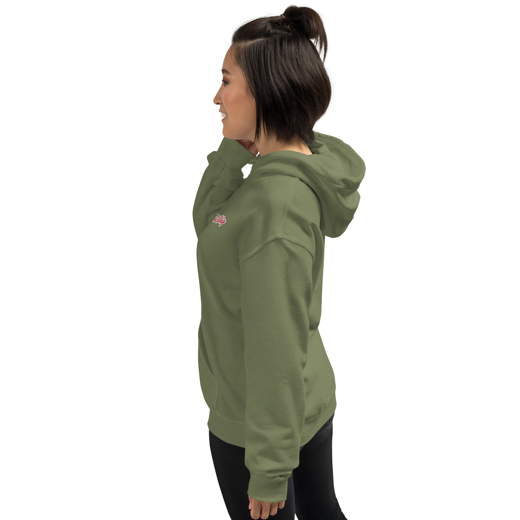 Felpa Ricamata Unisex – Morbida con Cappuccio e Tasca Frontale – Stile Streetwear – A Tal Dèg