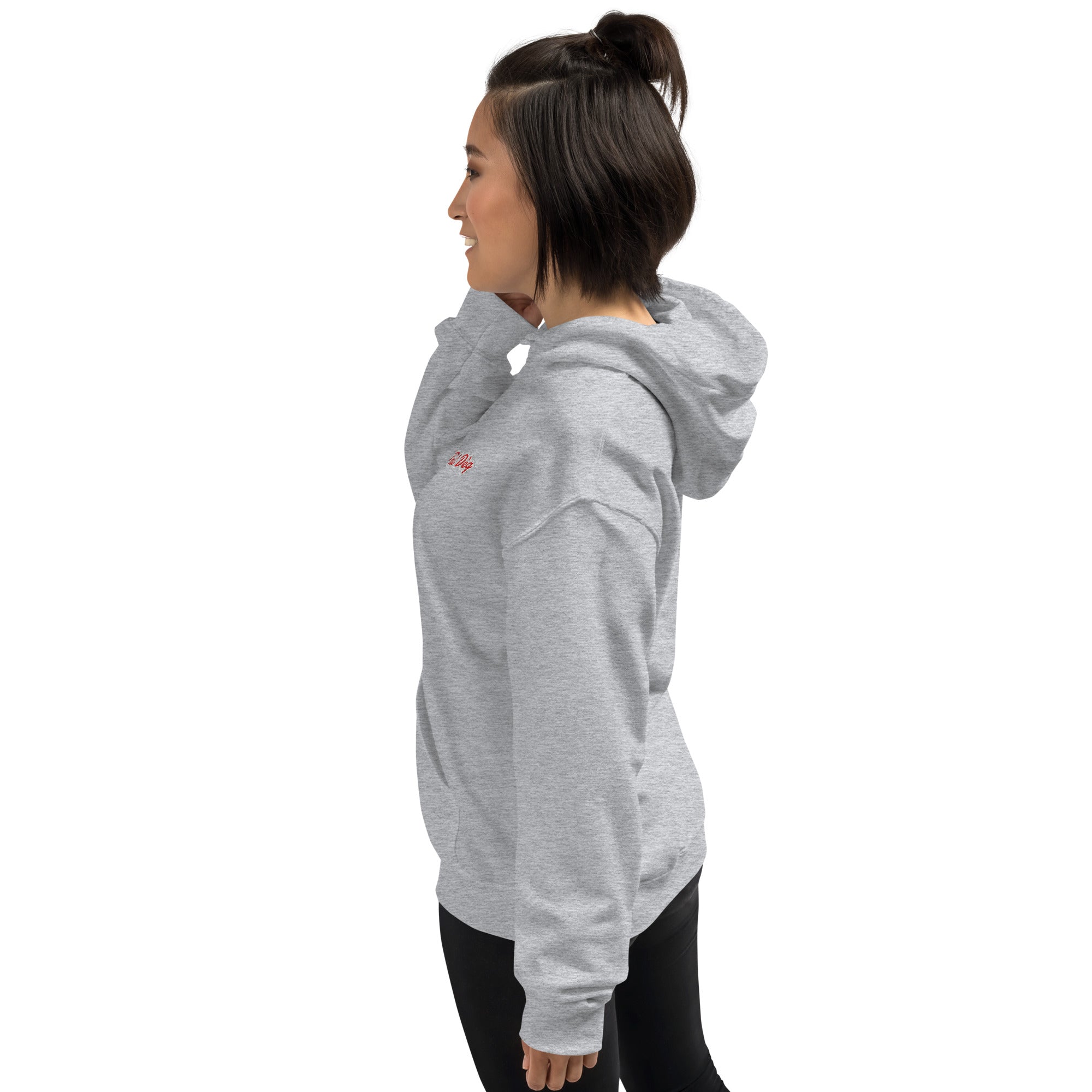 Felpa Ricamata Unisex – Morbida con Cappuccio e Tasca Frontale – Stile Streetwear – A Tal Dèg