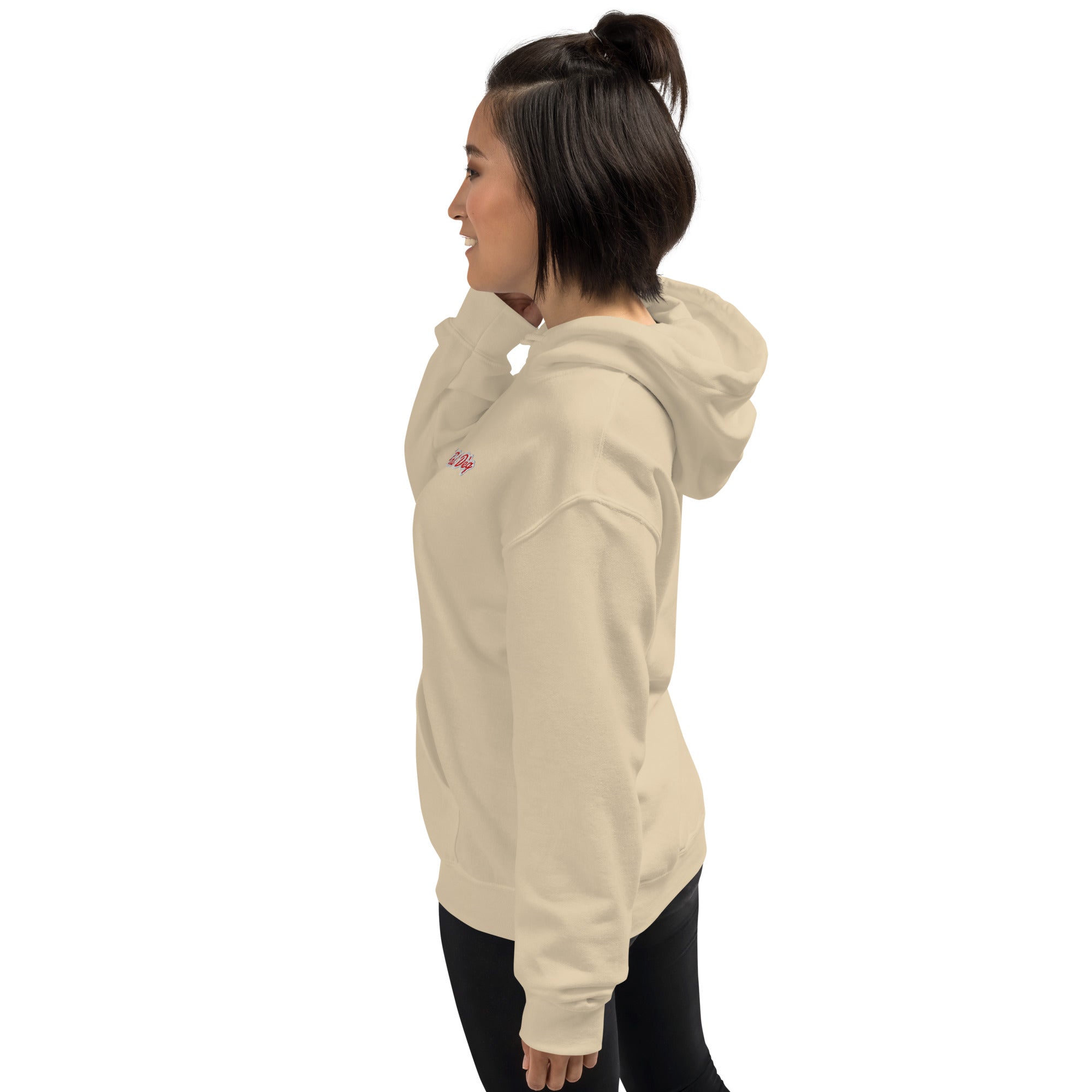 Felpa Ricamata Unisex – Morbida con Cappuccio e Tasca Frontale – Stile Streetwear – A Tal Dèg