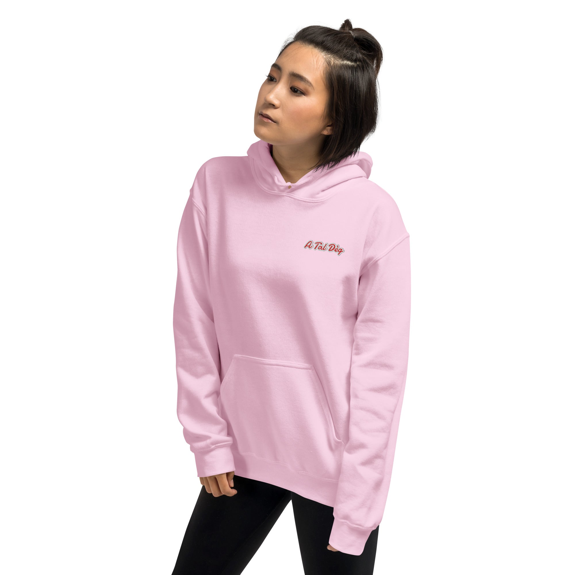 Felpa Ricamata Unisex – Morbida con Cappuccio e Tasca Frontale – Stile Streetwear – A Tal Dèg