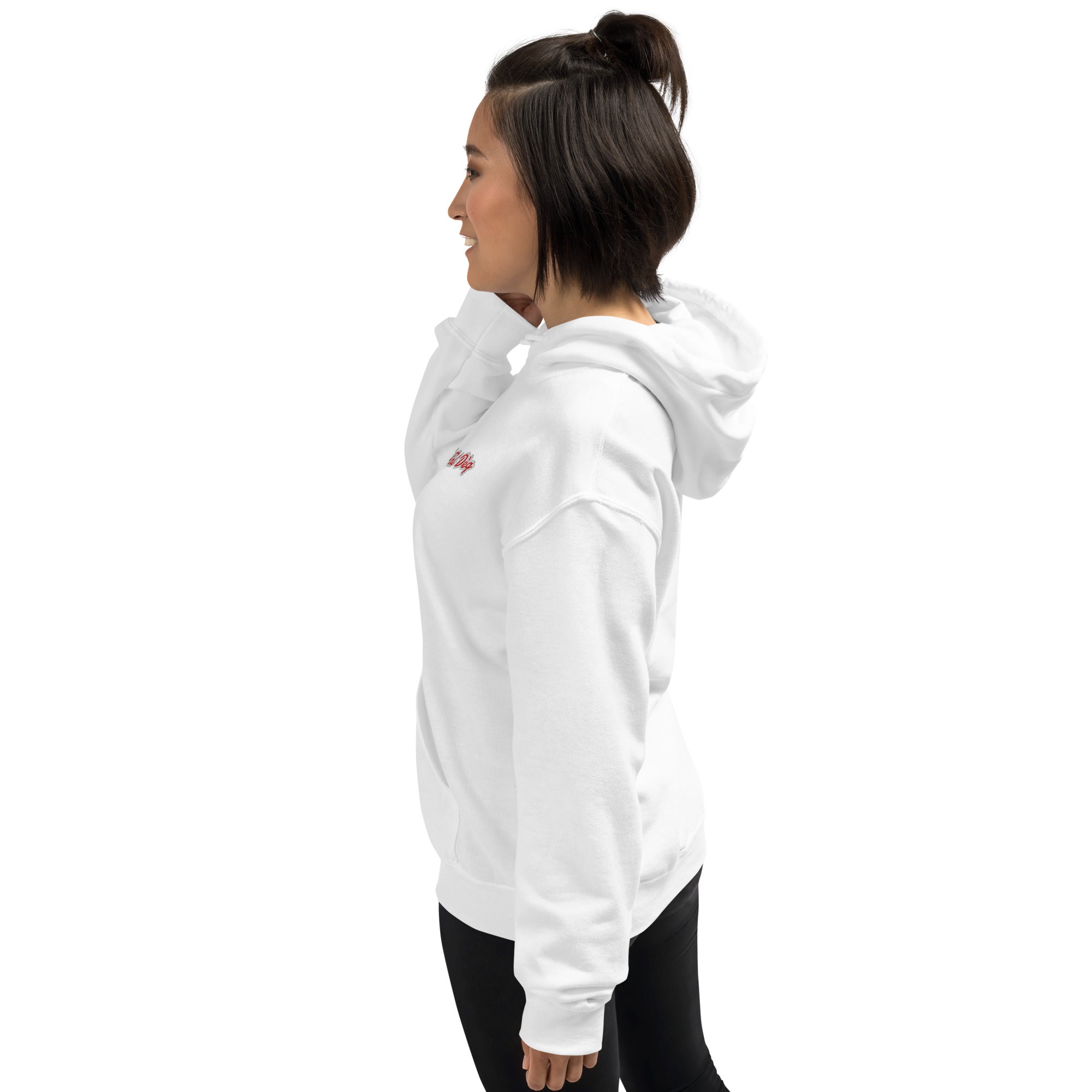 Felpa Ricamata Unisex – Morbida con Cappuccio e Tasca Frontale – Stile Streetwear – A Tal Dèg