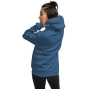 Felpa Ricamata Unisex – Morbida con Cappuccio e Tasca Frontale – Stile Streetwear – Canarino Giallo Blu