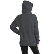 Felpa Ricamata Unisex – Morbida con Cappuccio e Tasca Frontale – Stile Streetwear – Ciliegio
