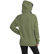 Felpa Ricamata Unisex – Morbida con Cappuccio e Tasca Frontale – Stile Streetwear – Ciliegio