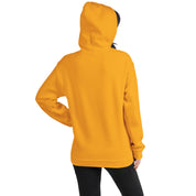 Felpa Ricamata Unisex – Morbida con Cappuccio e Tasca Frontale – Stile Streetwear – Ciliegio